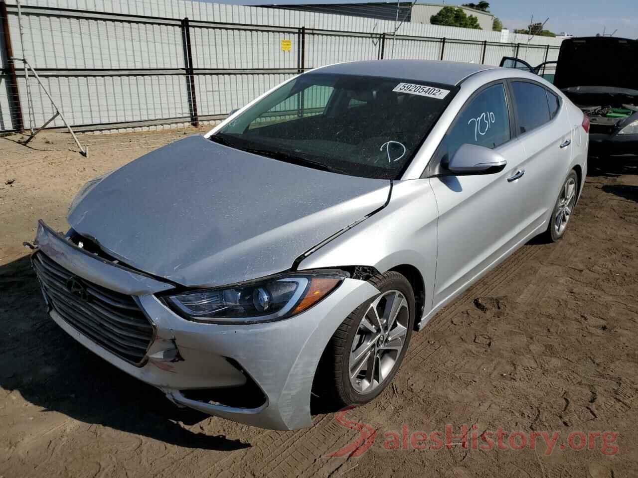 5NPD84LF0HH116685 2017 HYUNDAI ELANTRA