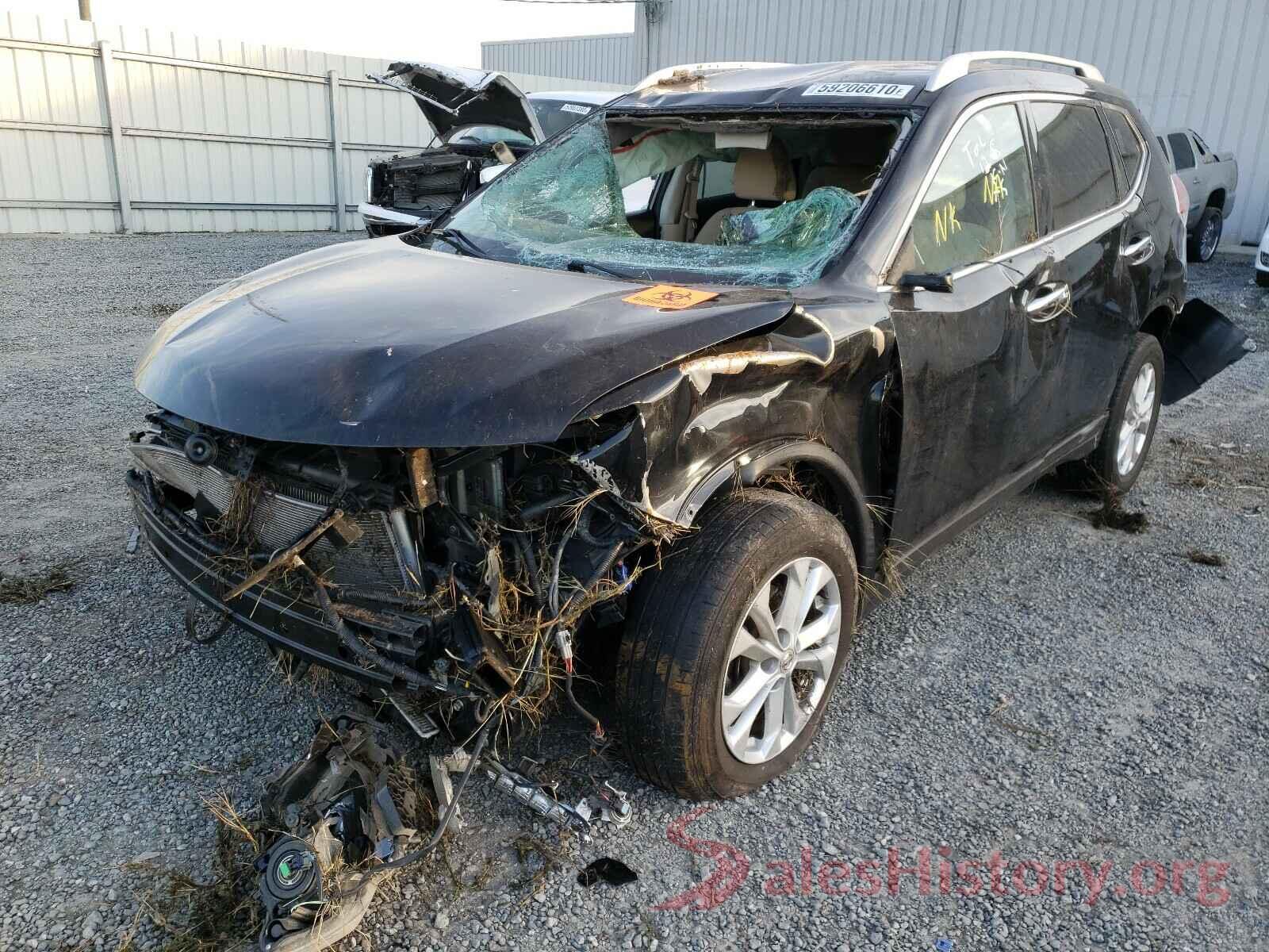 KNMAT2MT7GP683635 2016 NISSAN ROGUE