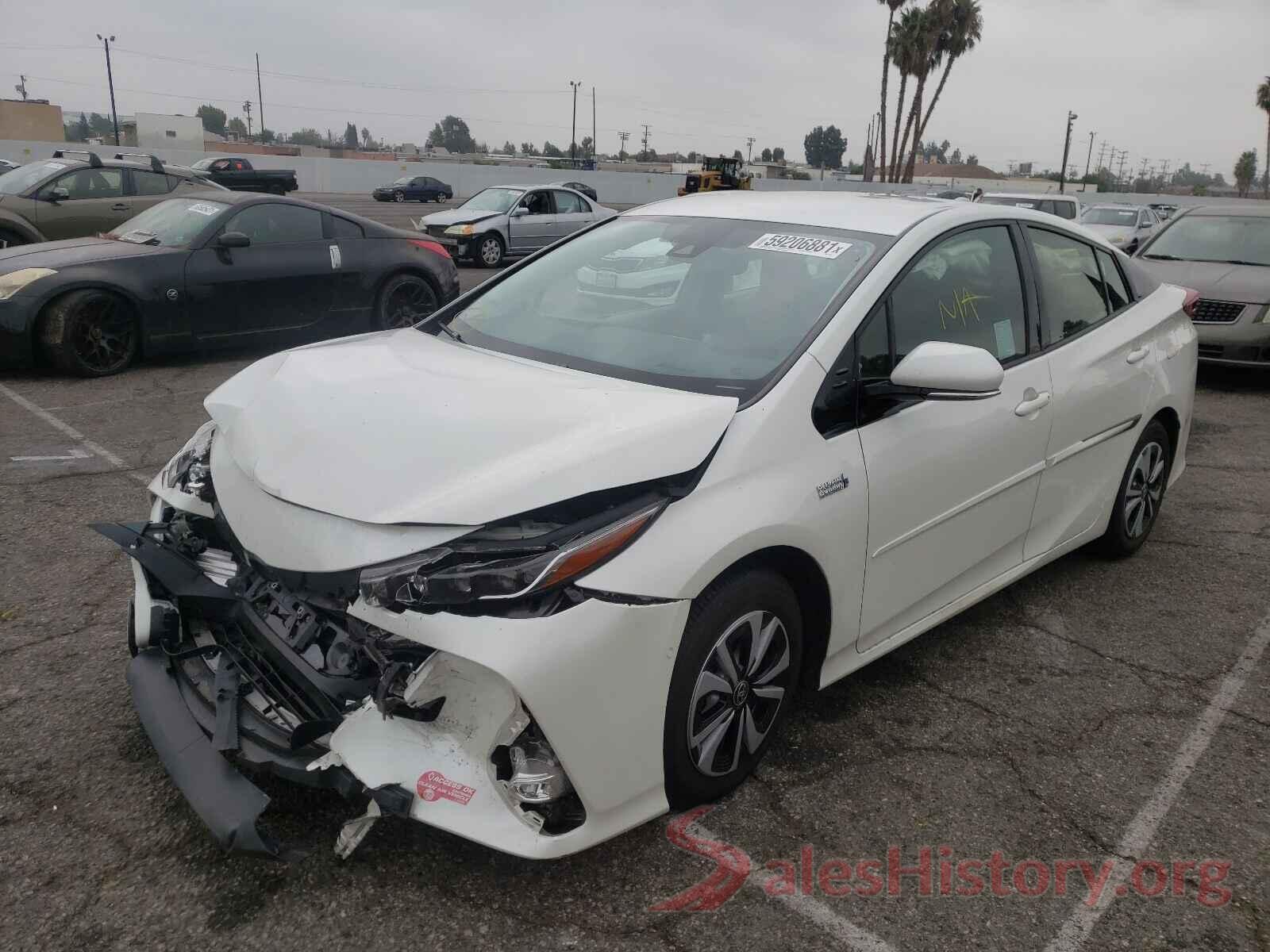 JTDKARFP5J3094195 2018 TOYOTA PRIUS