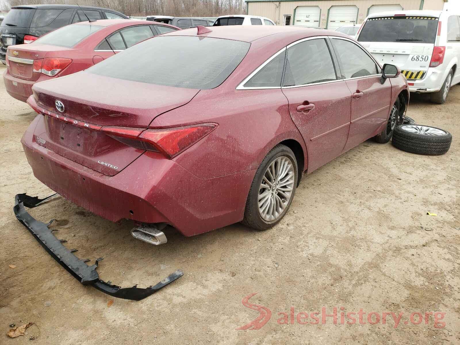 4T1BZ1FB2KU023123 2019 TOYOTA AVALON