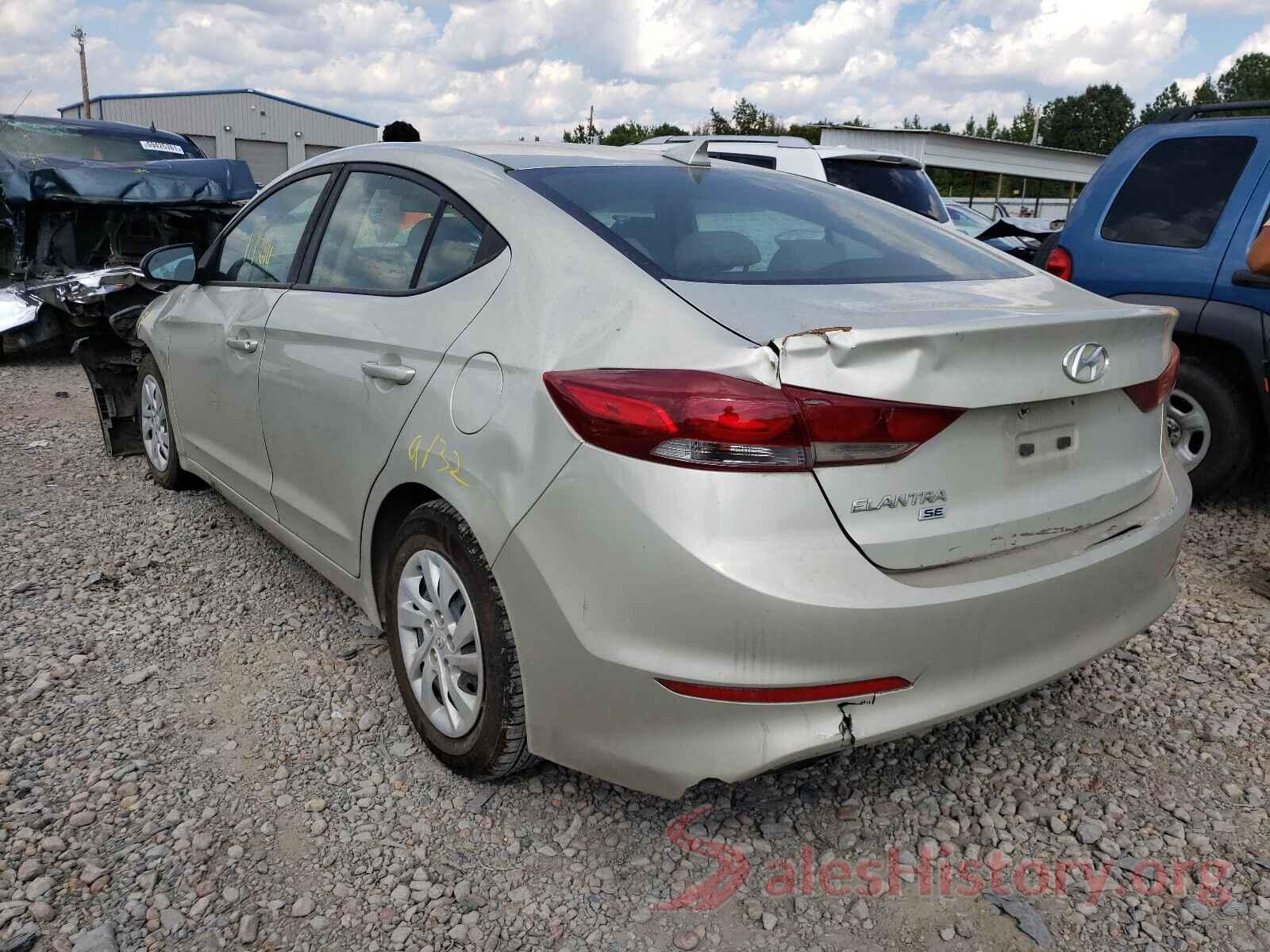 5NPD74LF0HH150418 2017 HYUNDAI ELANTRA