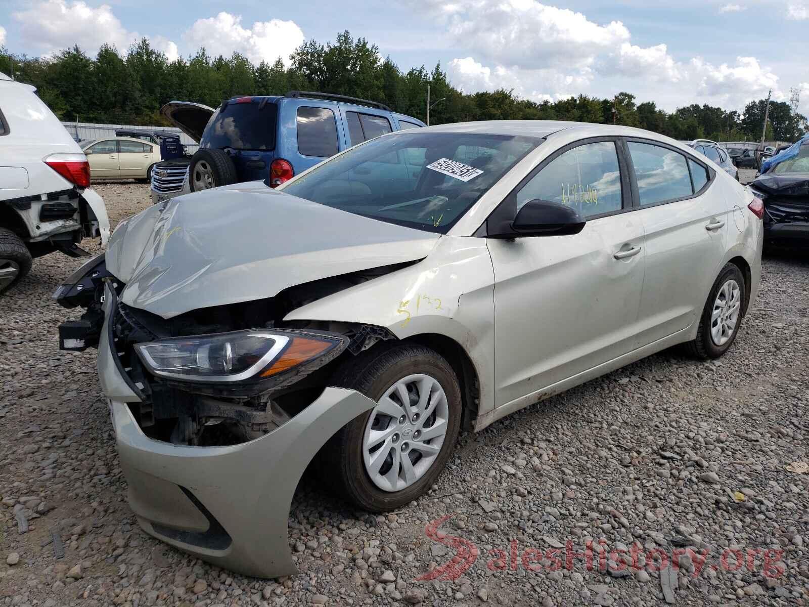 5NPD74LF0HH150418 2017 HYUNDAI ELANTRA