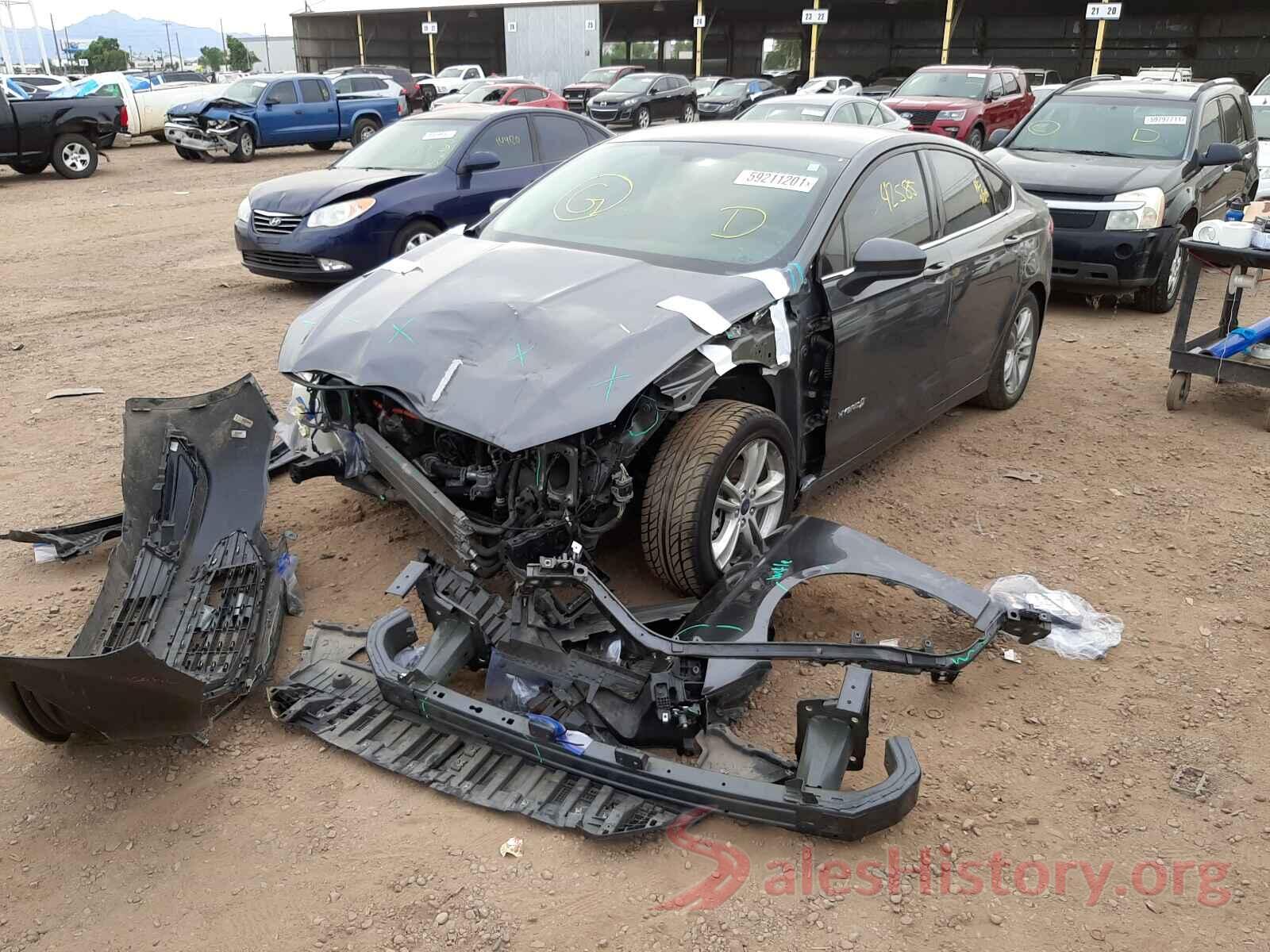 3FA6P0LU8JR204816 2018 FORD FUSION