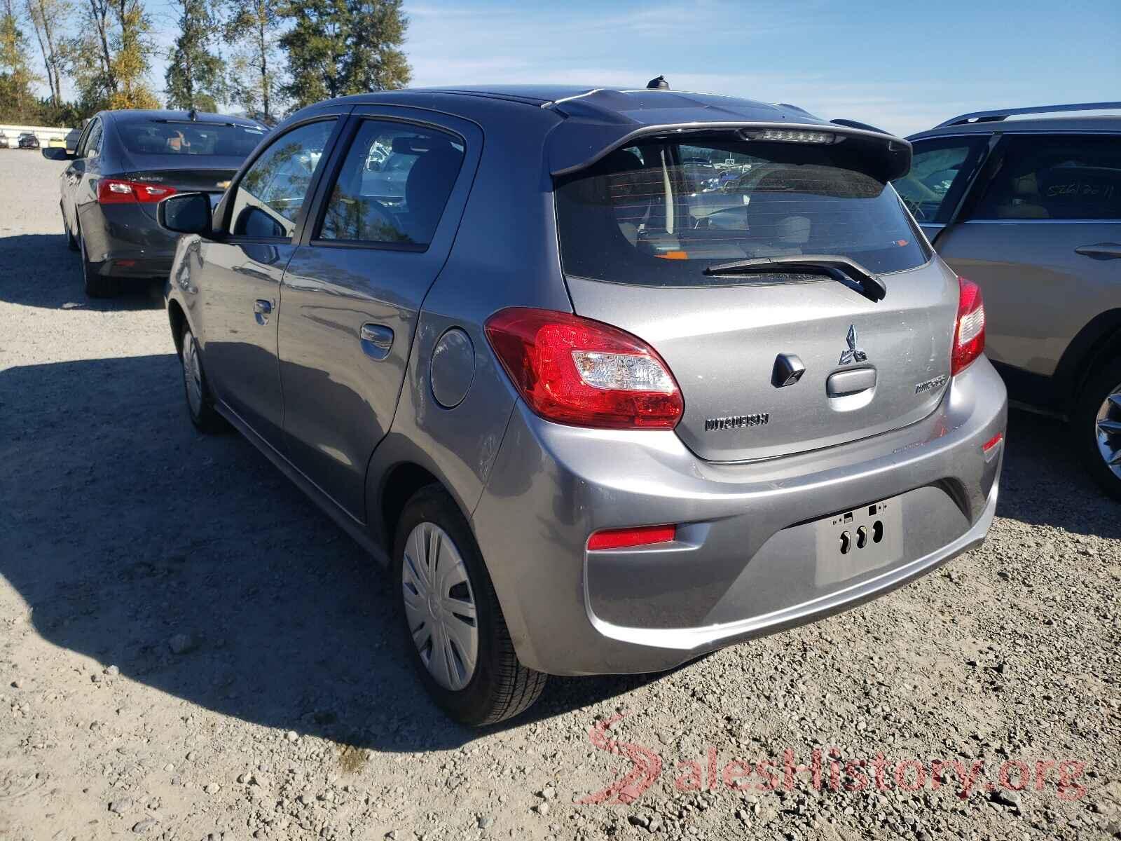 ML32A3HJXJH002073 2018 MITSUBISHI MIRAGE