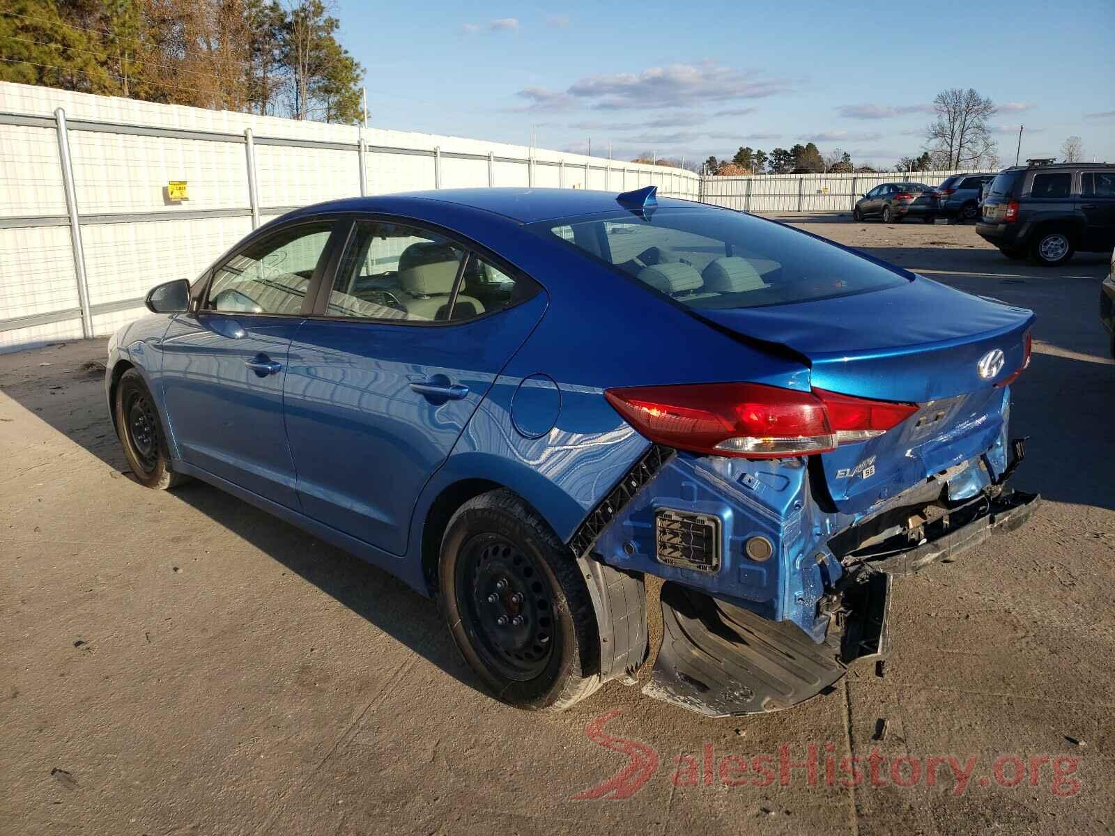 5NPD74LF1HH161363 2017 HYUNDAI ELANTRA