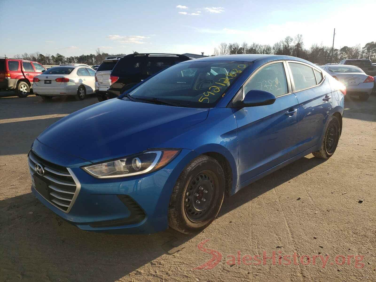 5NPD74LF1HH161363 2017 HYUNDAI ELANTRA