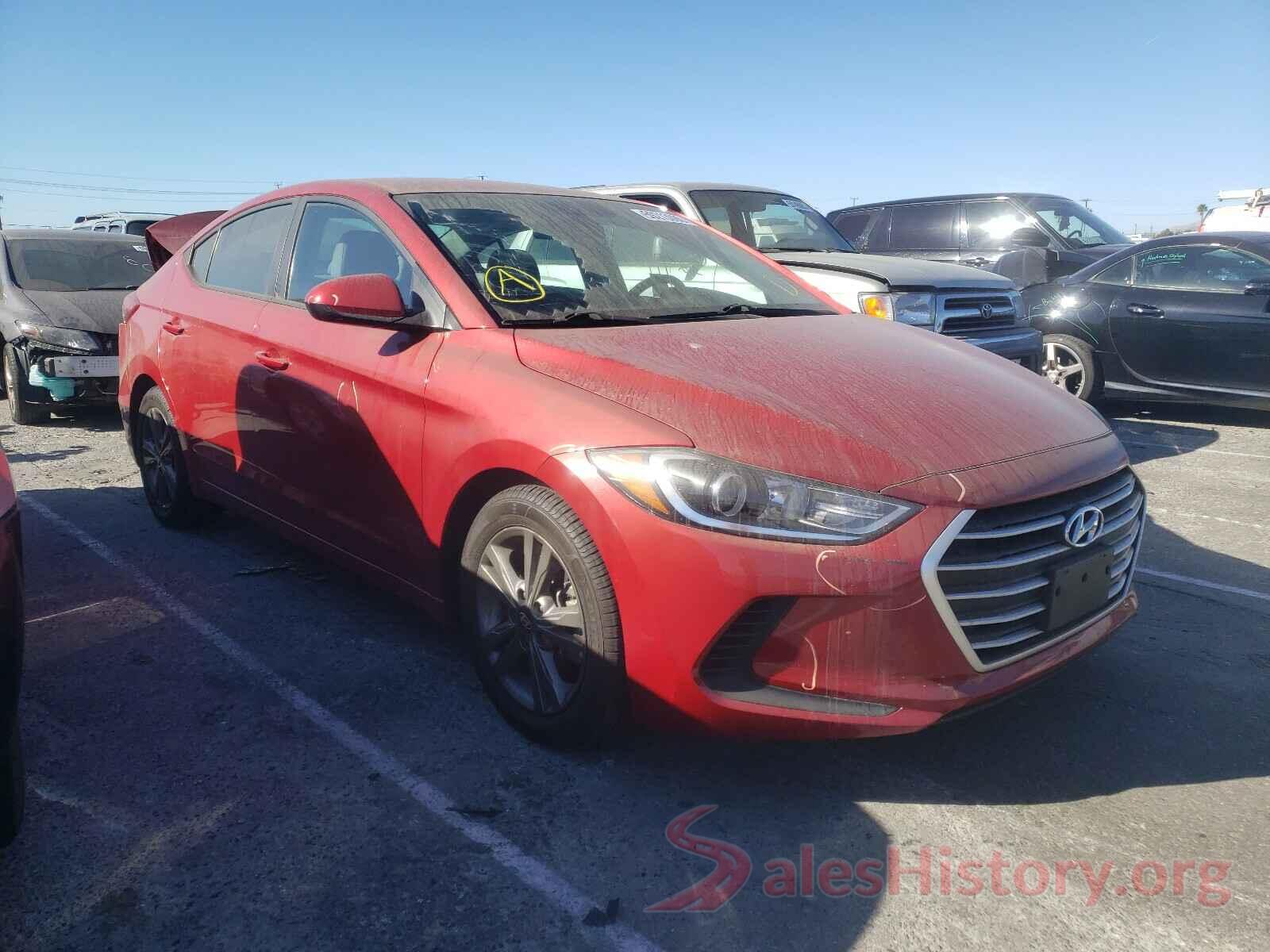 5NPD84LF8JH287917 2018 HYUNDAI ELANTRA