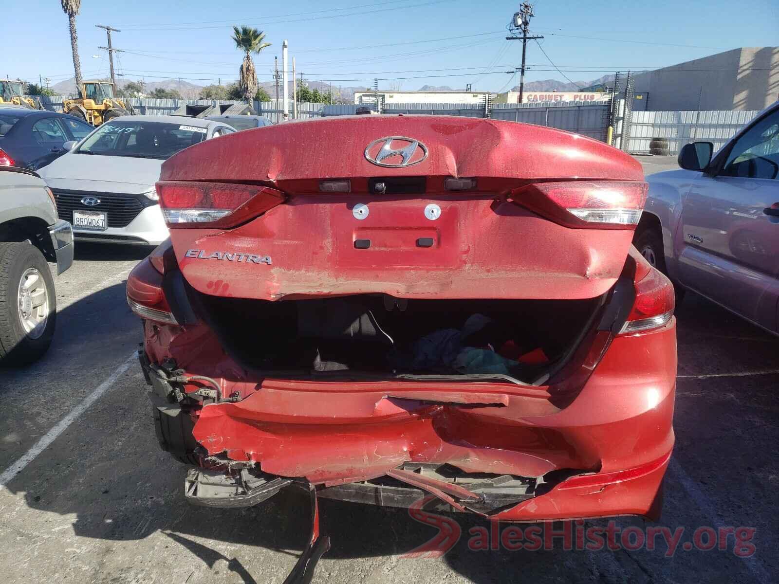 5NPD84LF8JH287917 2018 HYUNDAI ELANTRA