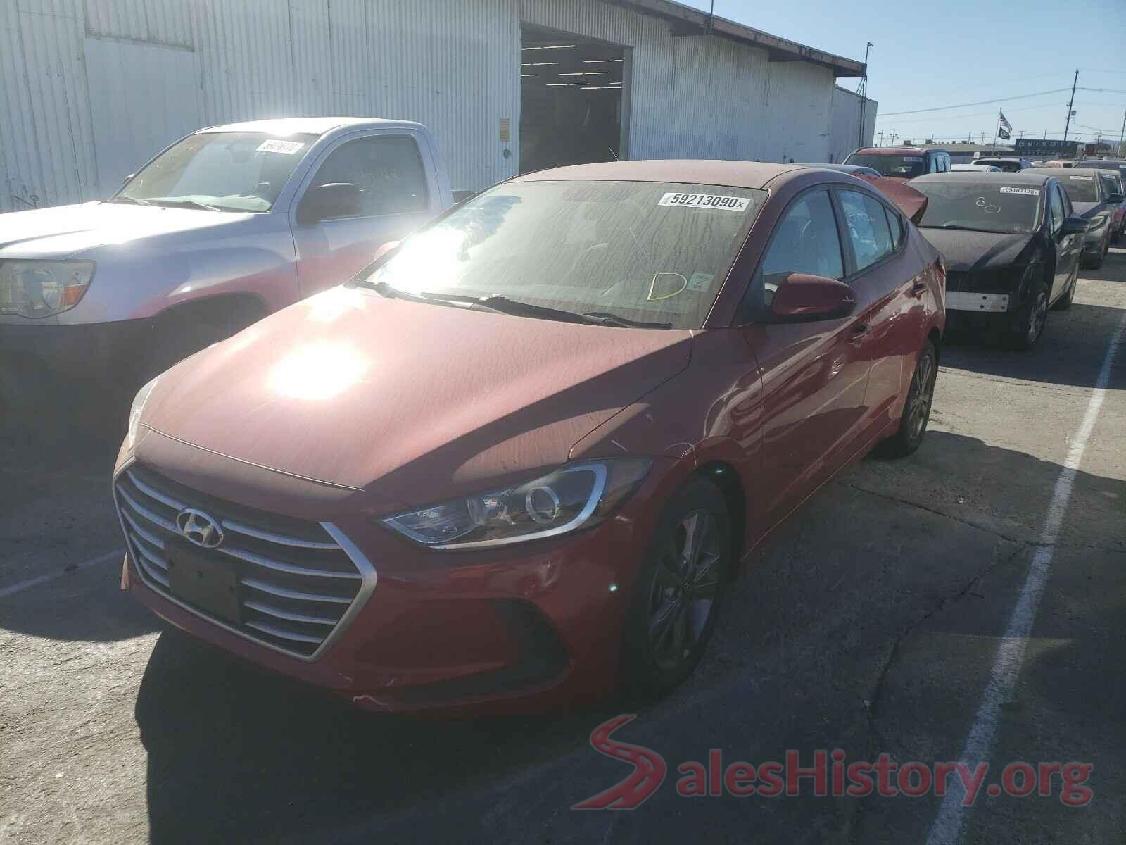 5NPD84LF8JH287917 2018 HYUNDAI ELANTRA