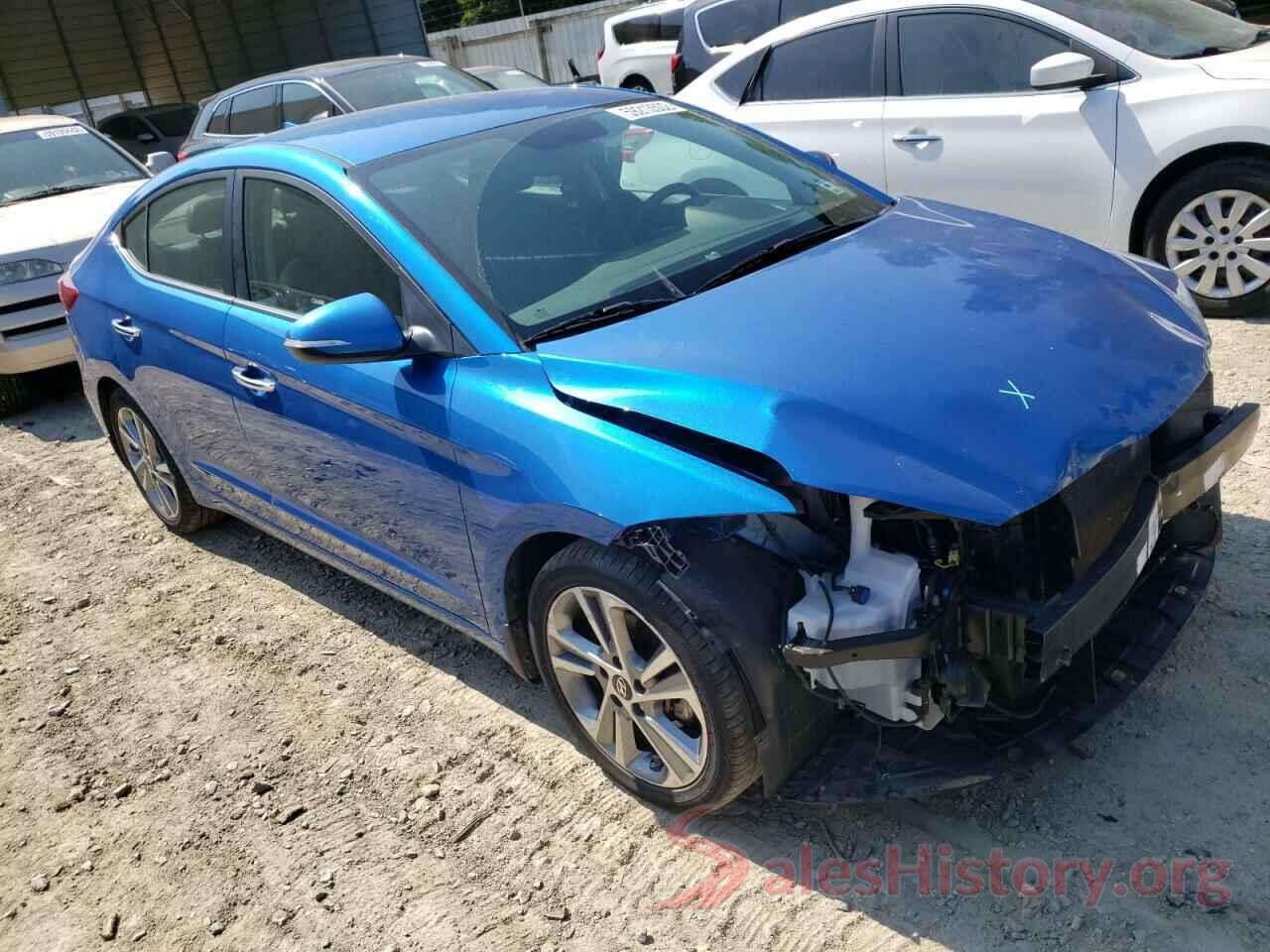 KMHD84LF2HU263737 2017 HYUNDAI ELANTRA