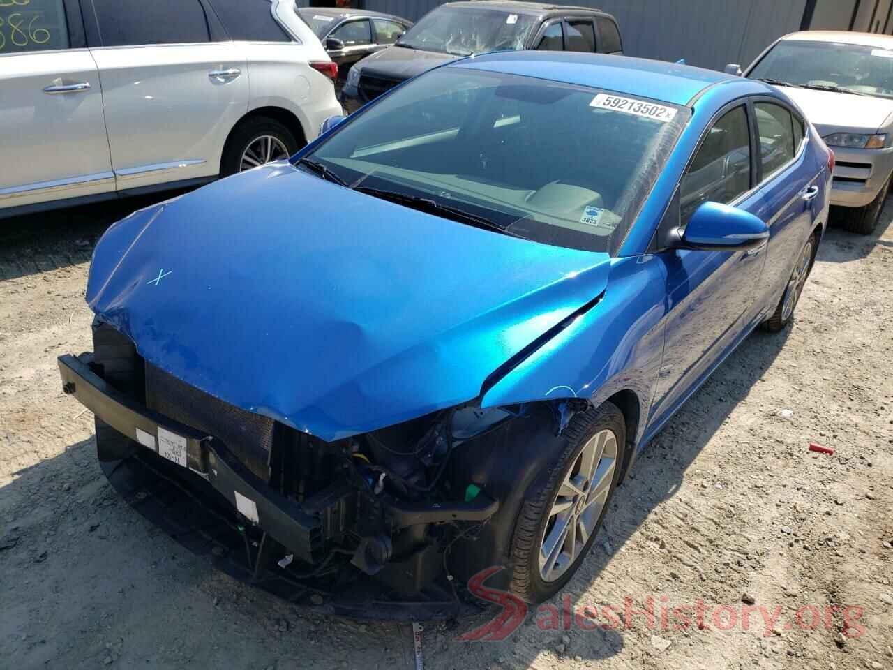 KMHD84LF2HU263737 2017 HYUNDAI ELANTRA