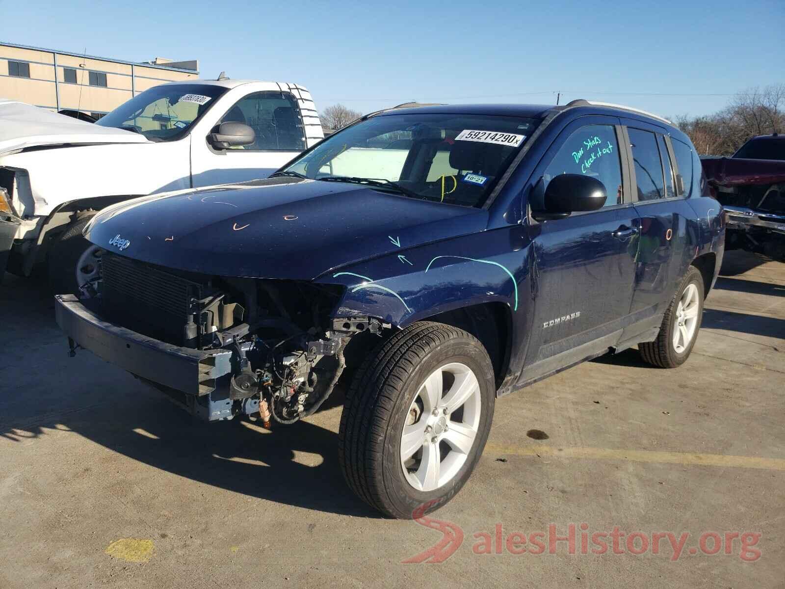 1C4NJCBA9GD560807 2016 JEEP COMPASS