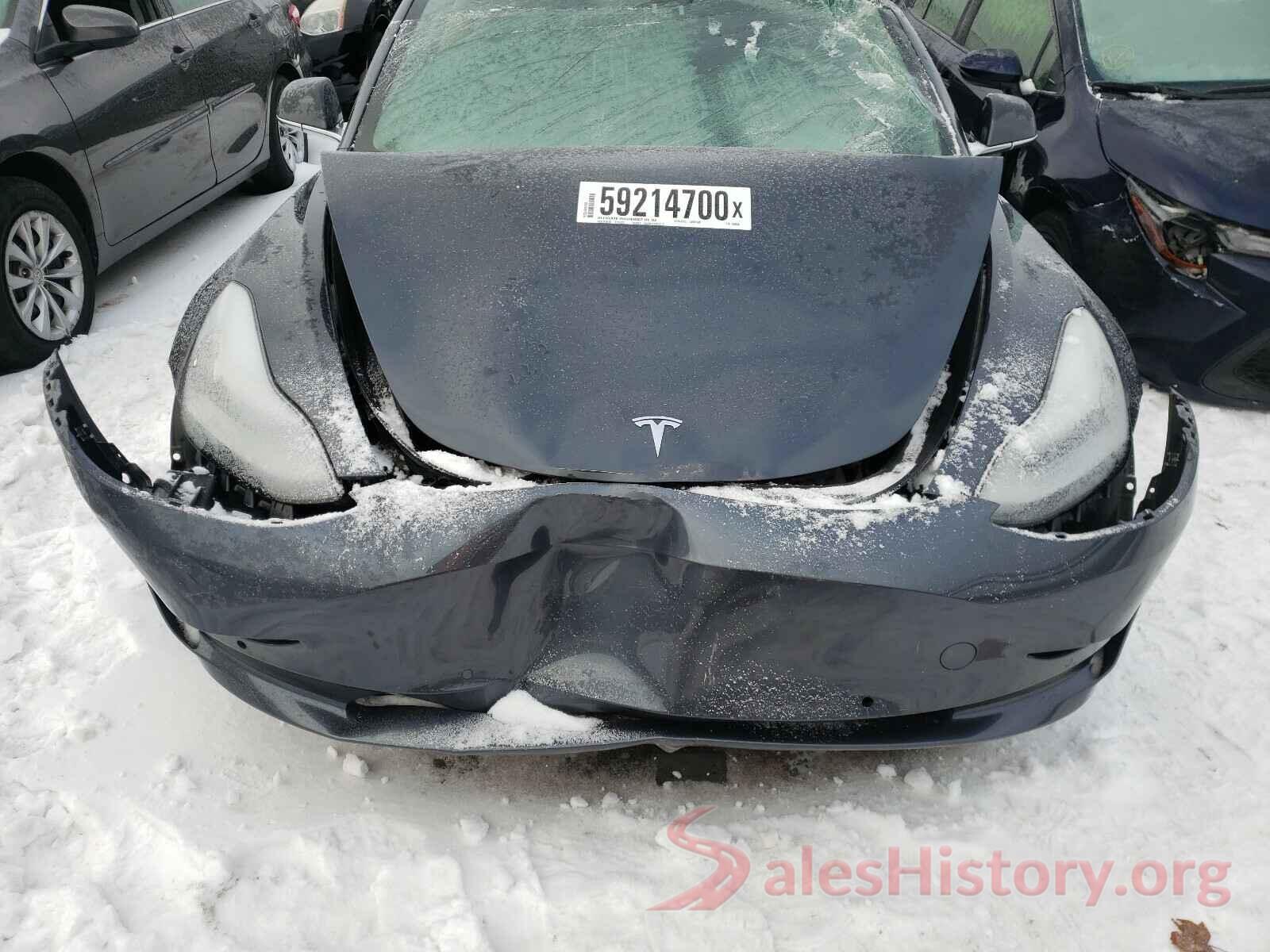 5YJ3E1EBXKF408508 2019 TESLA MODEL 3