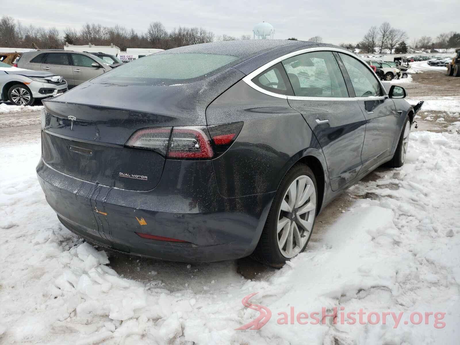 5YJ3E1EBXKF408508 2019 TESLA MODEL 3