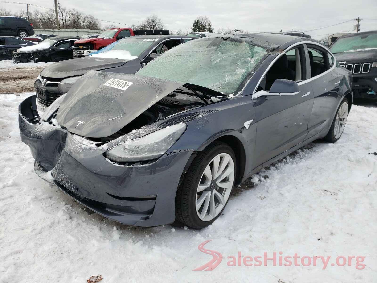 5YJ3E1EBXKF408508 2019 TESLA MODEL 3