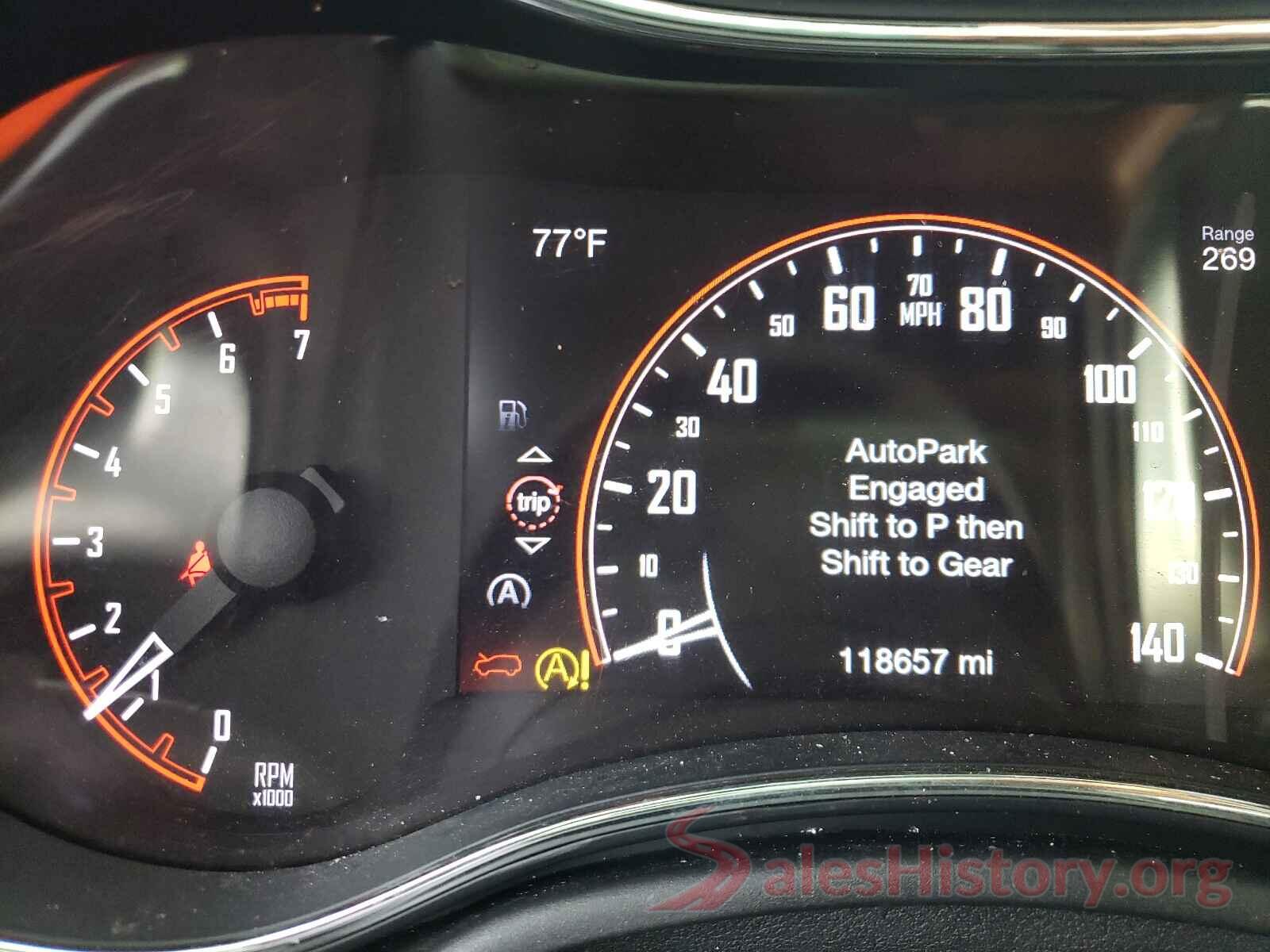 1C4RDHDG8HC748426 2017 DODGE DURANGO