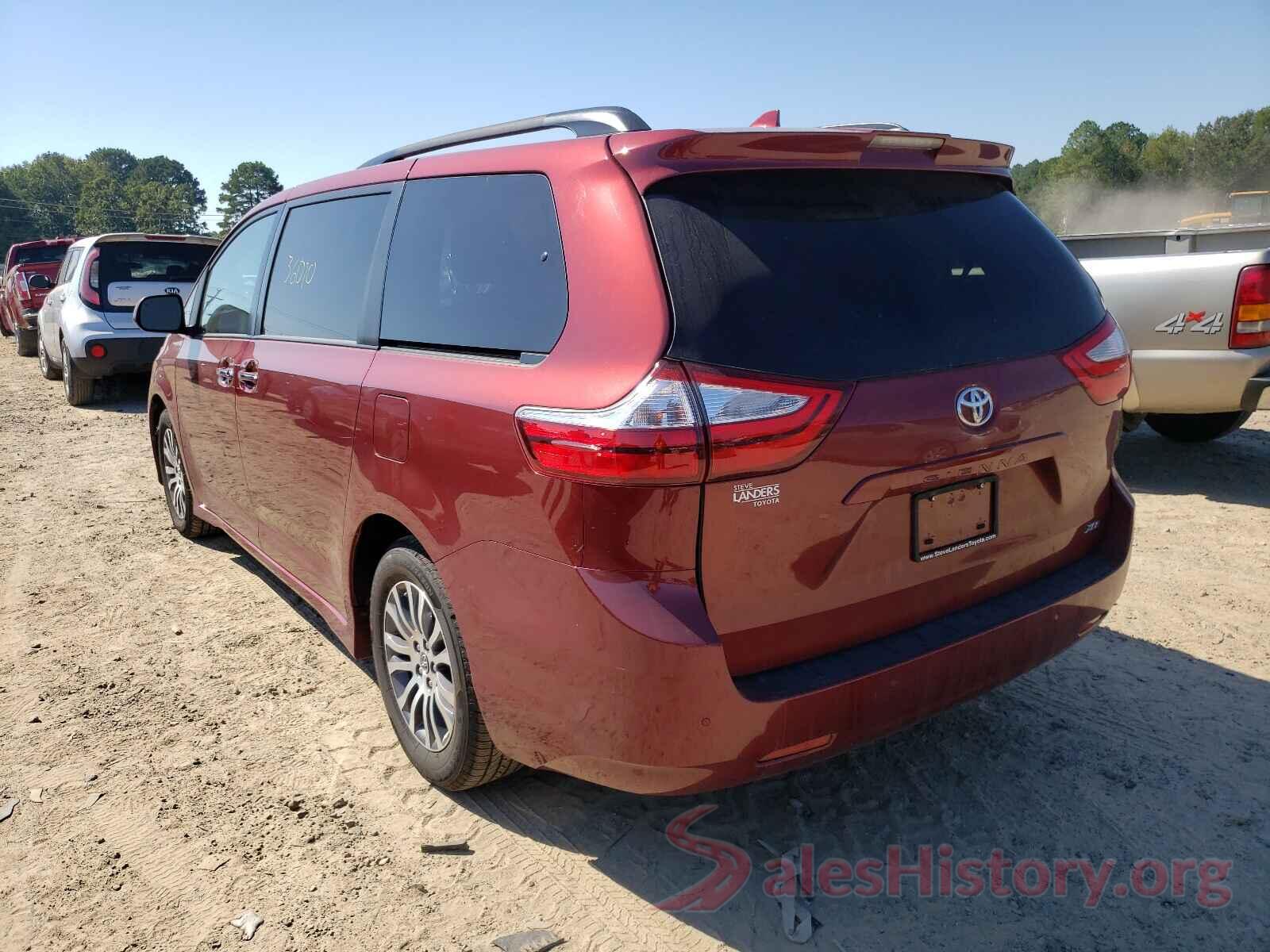 5TDYZ3DC6KS980350 2019 TOYOTA SIENNA