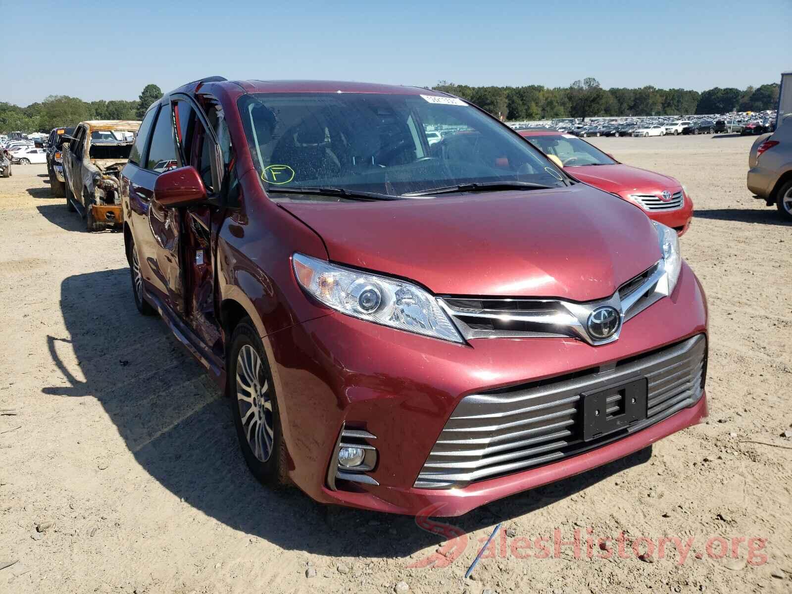 5TDYZ3DC6KS980350 2019 TOYOTA SIENNA