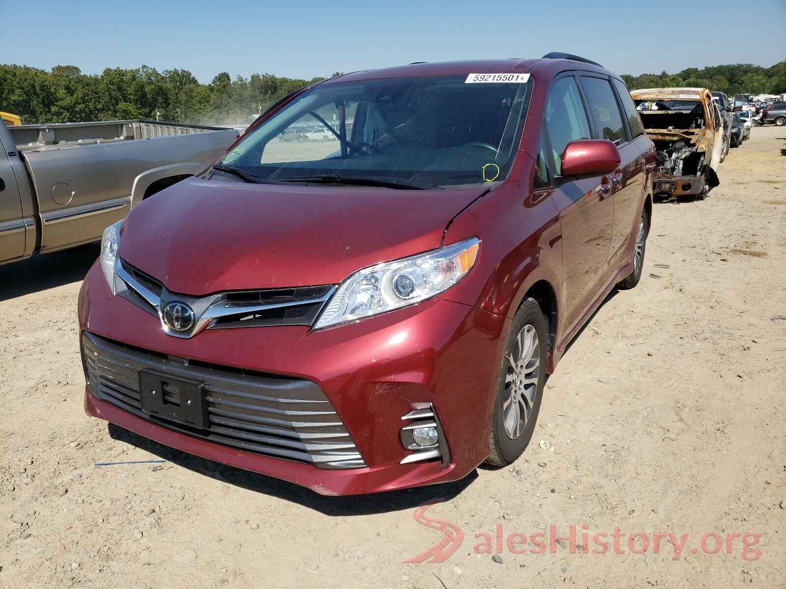 5TDYZ3DC6KS980350 2019 TOYOTA SIENNA