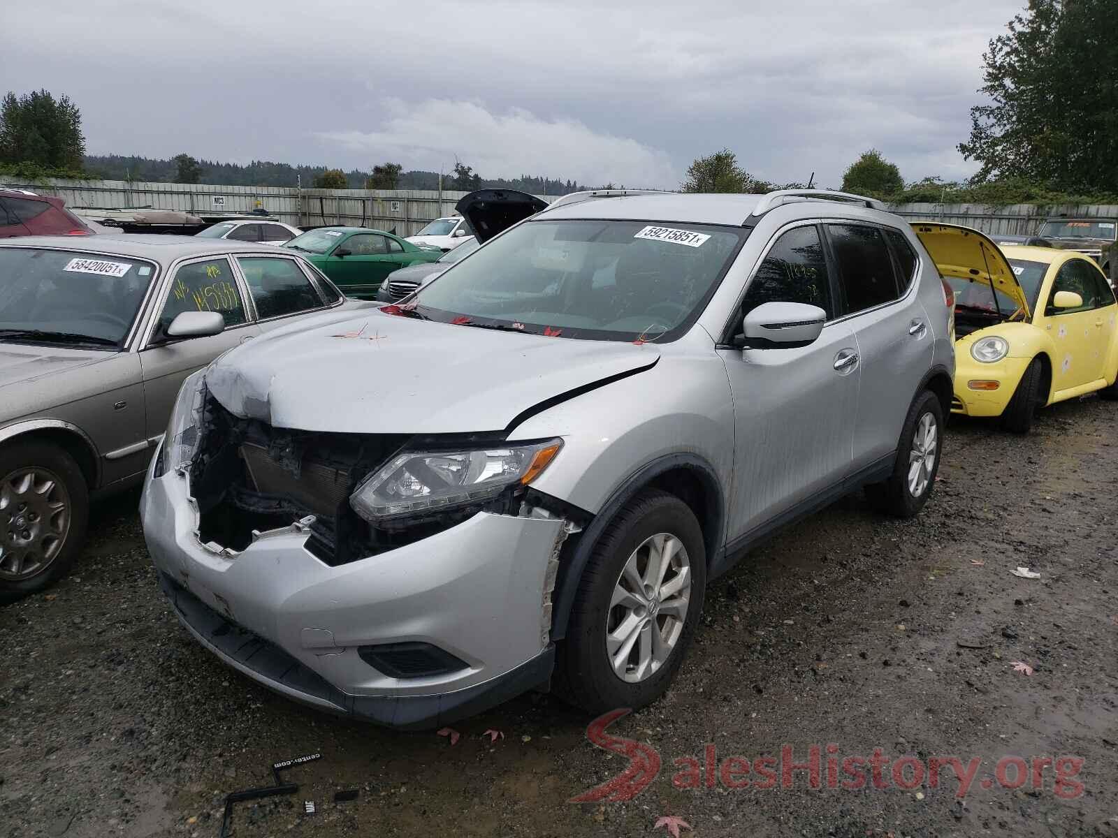 KNMAT2MV8GP717261 2016 NISSAN ROGUE