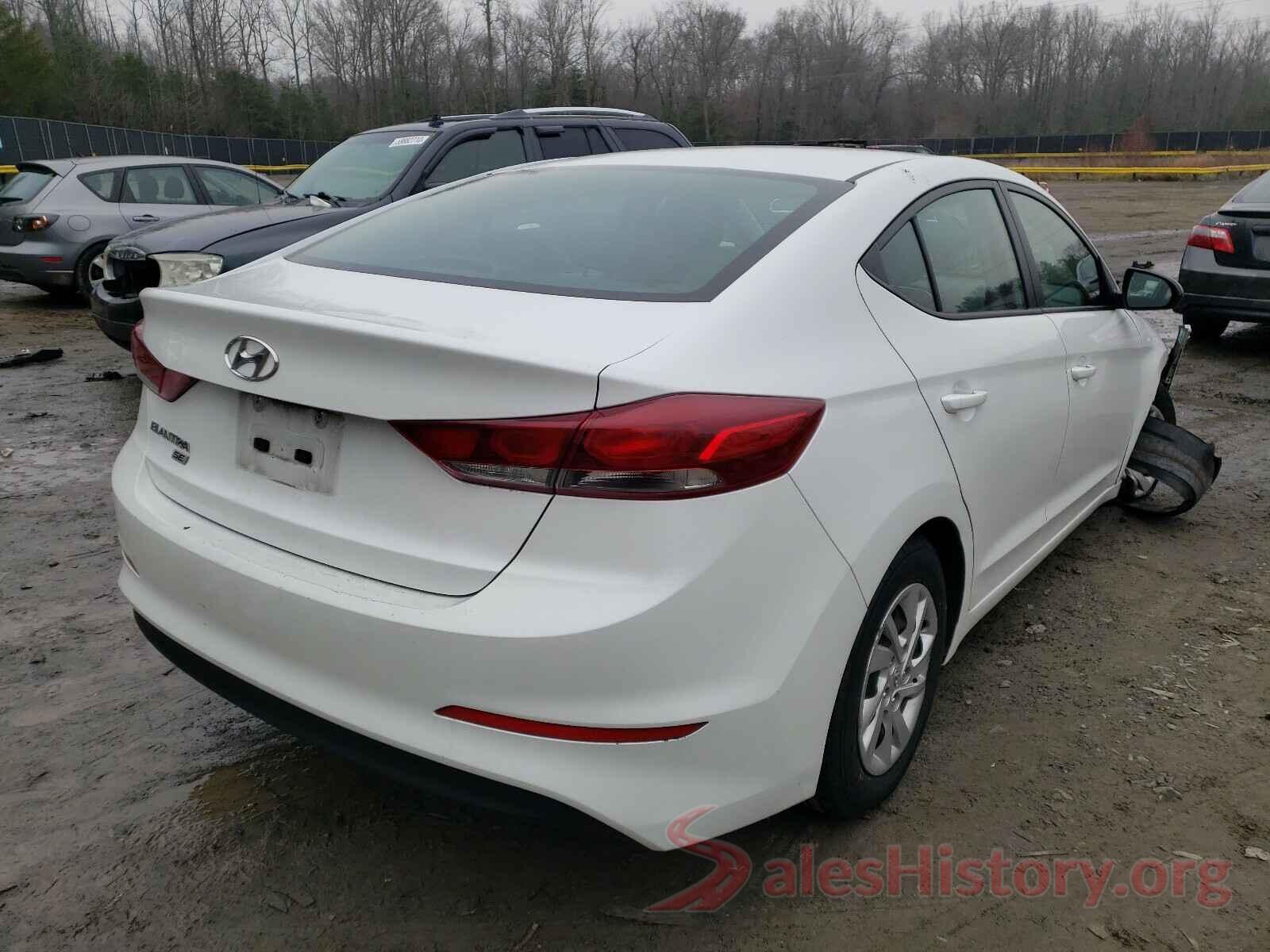 5NPD74LFXJH351720 2018 HYUNDAI ELANTRA