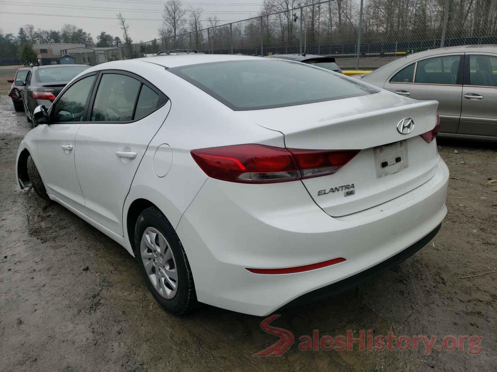 5NPD74LFXJH351720 2018 HYUNDAI ELANTRA