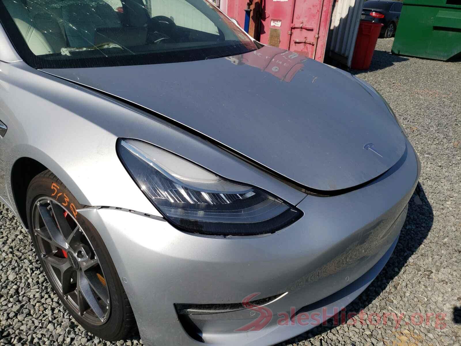 5YJ3E1EB8JF079502 2018 TESLA MODEL 3