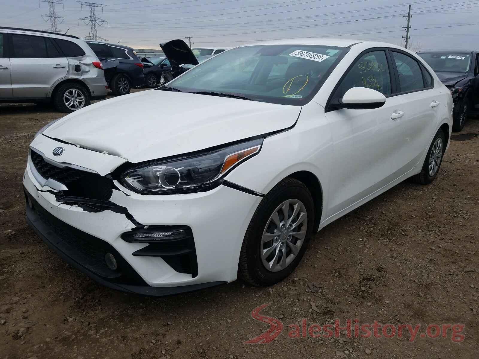 3KPF24AD0LE181402 2020 KIA FORTE