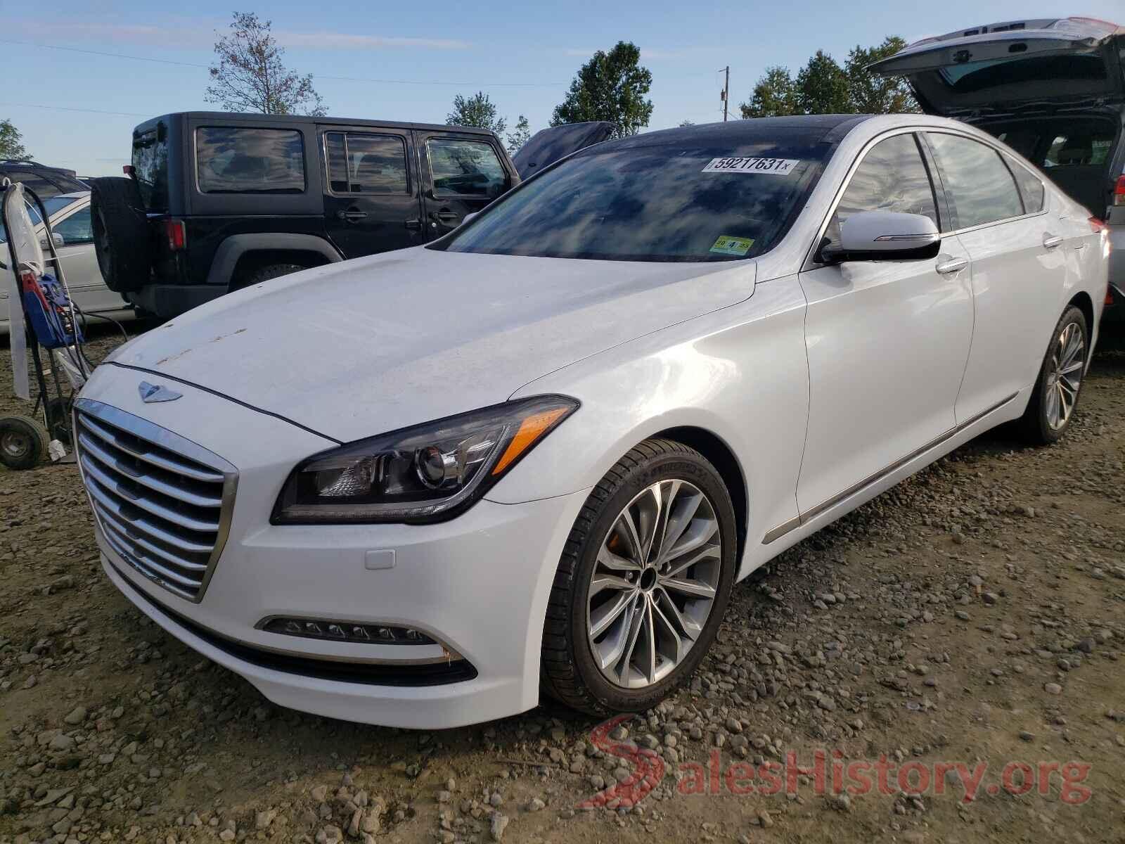 KMHGN4JE4GU136146 2016 HYUNDAI GENESIS