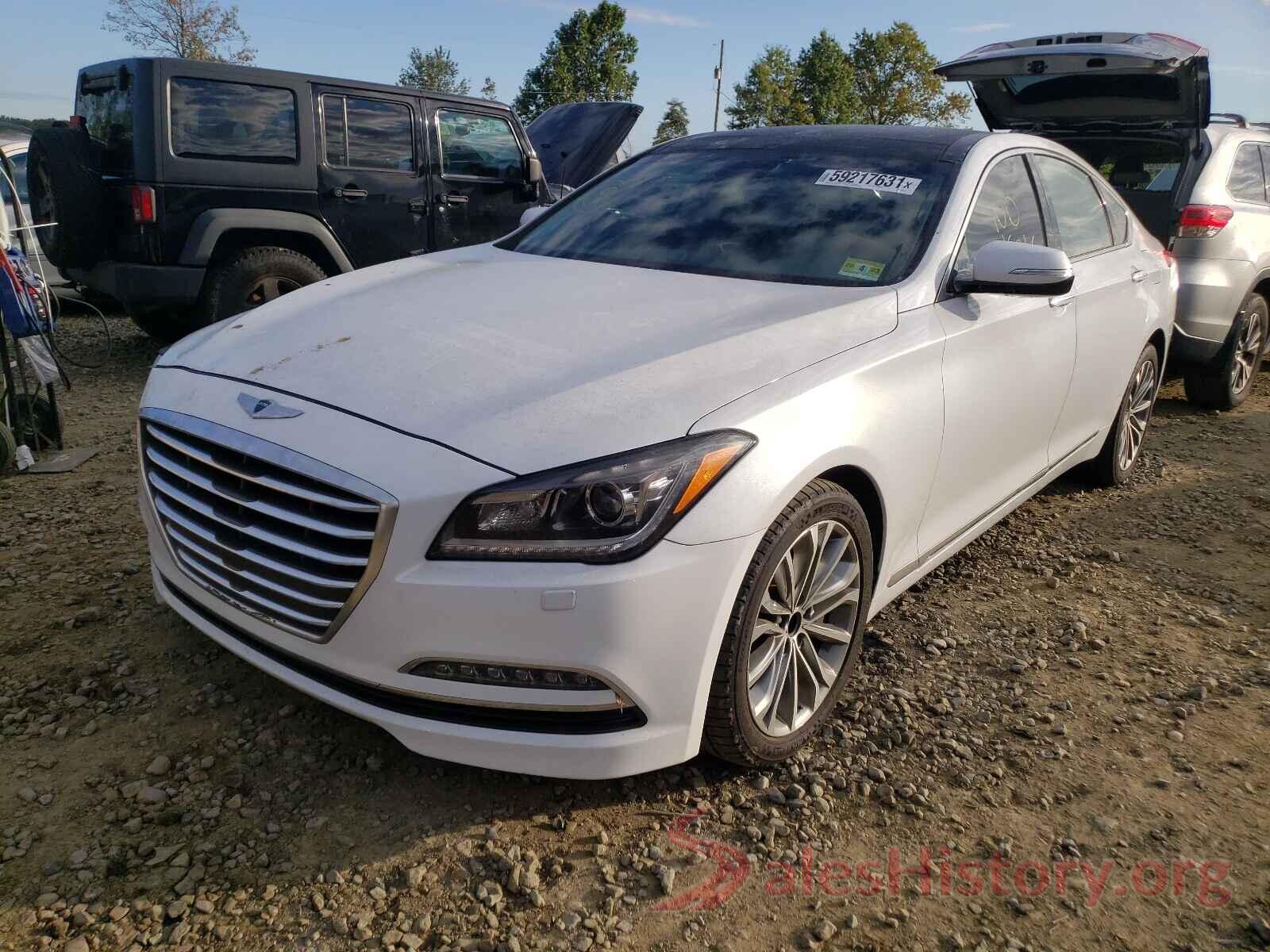 KMHGN4JE4GU136146 2016 HYUNDAI GENESIS