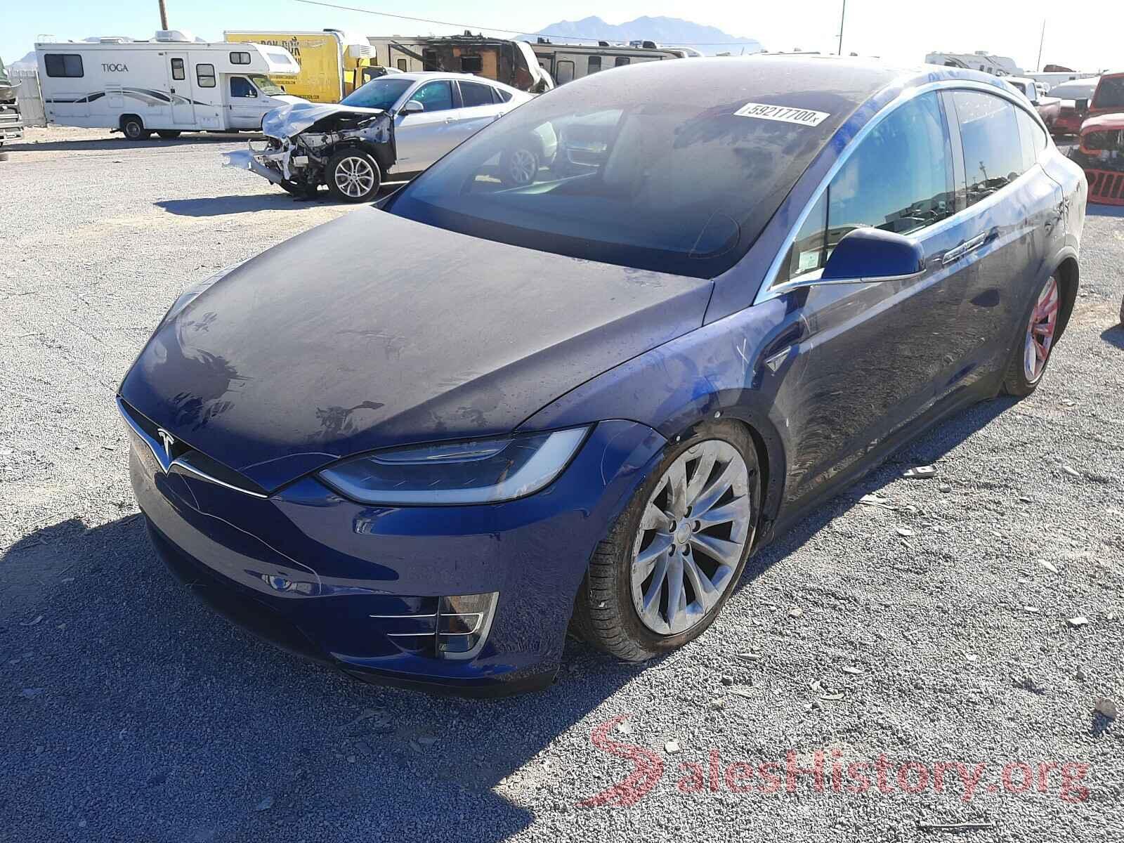 5YJXCAE4XGF007072 2016 TESLA MODEL X