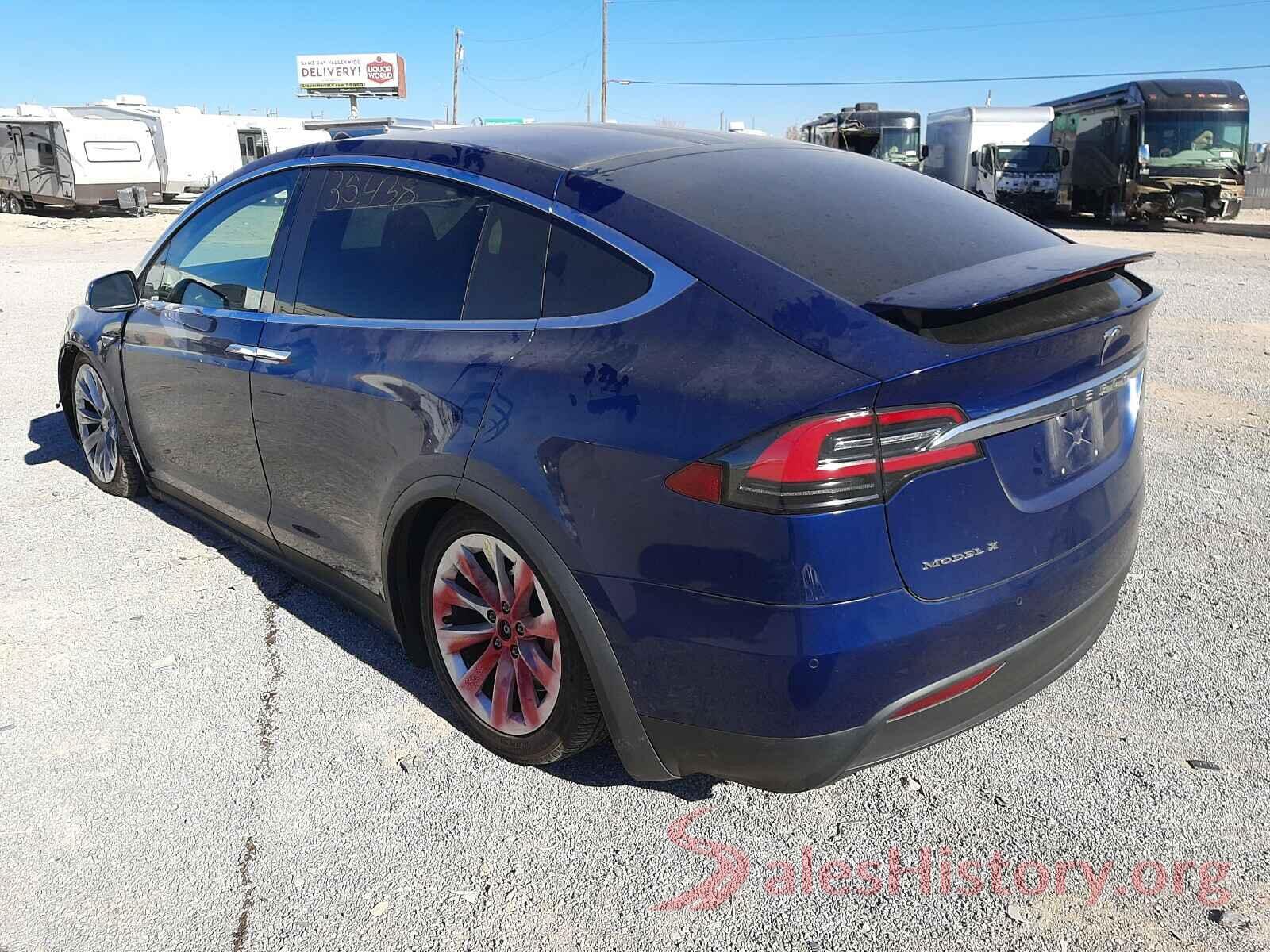 5YJXCAE4XGF007072 2016 TESLA MODEL X