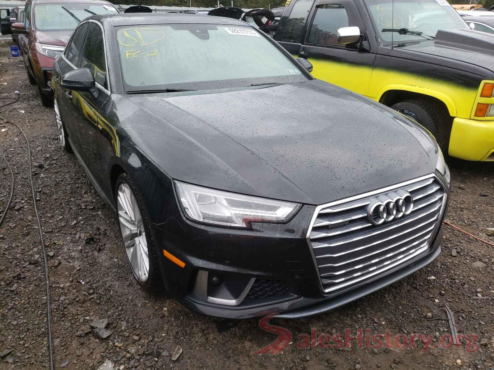 WAUENAF45KN011344 2019 AUDI A4