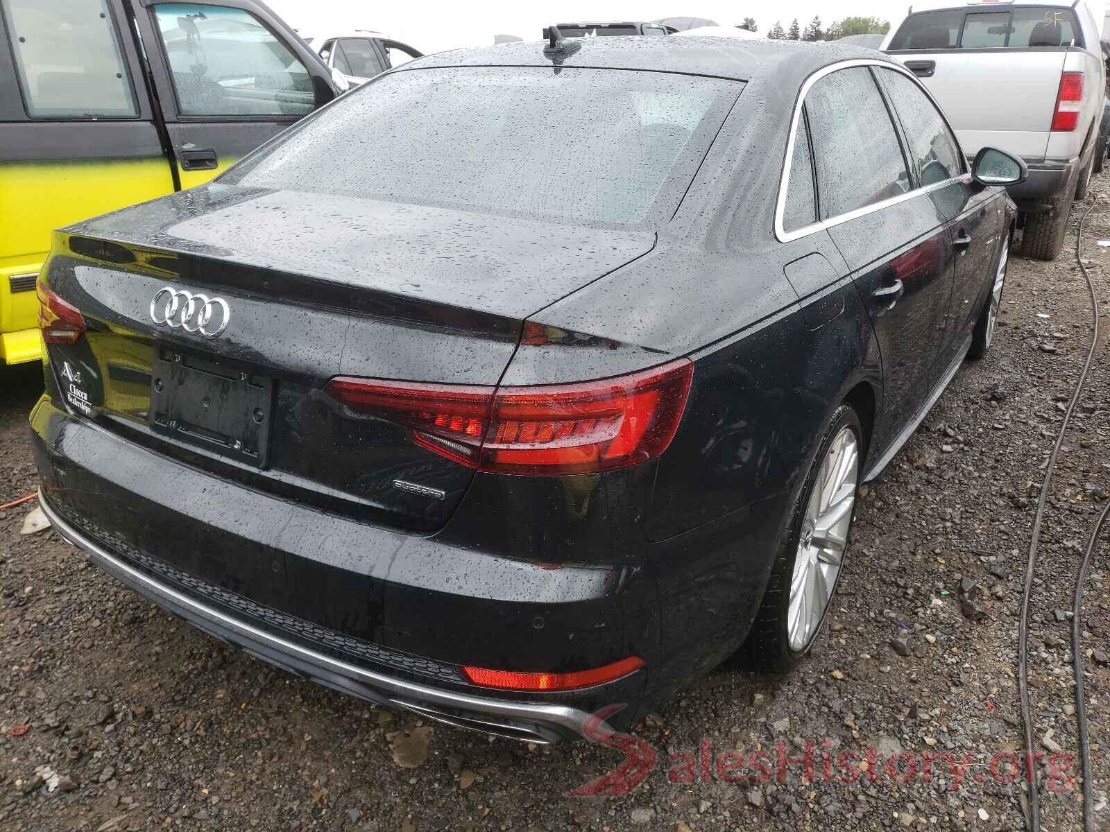 WAUENAF45KN011344 2019 AUDI A4