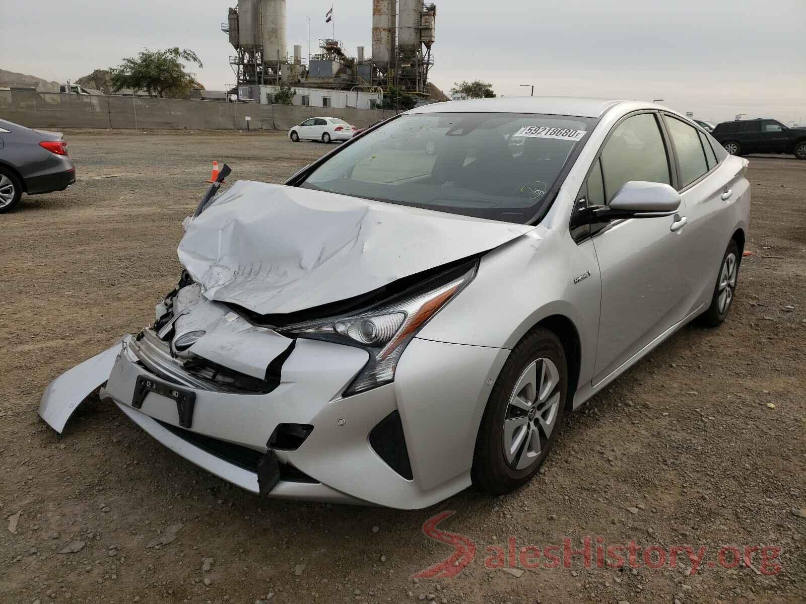 JTDKBRFU0J3589813 2018 TOYOTA PRIUS