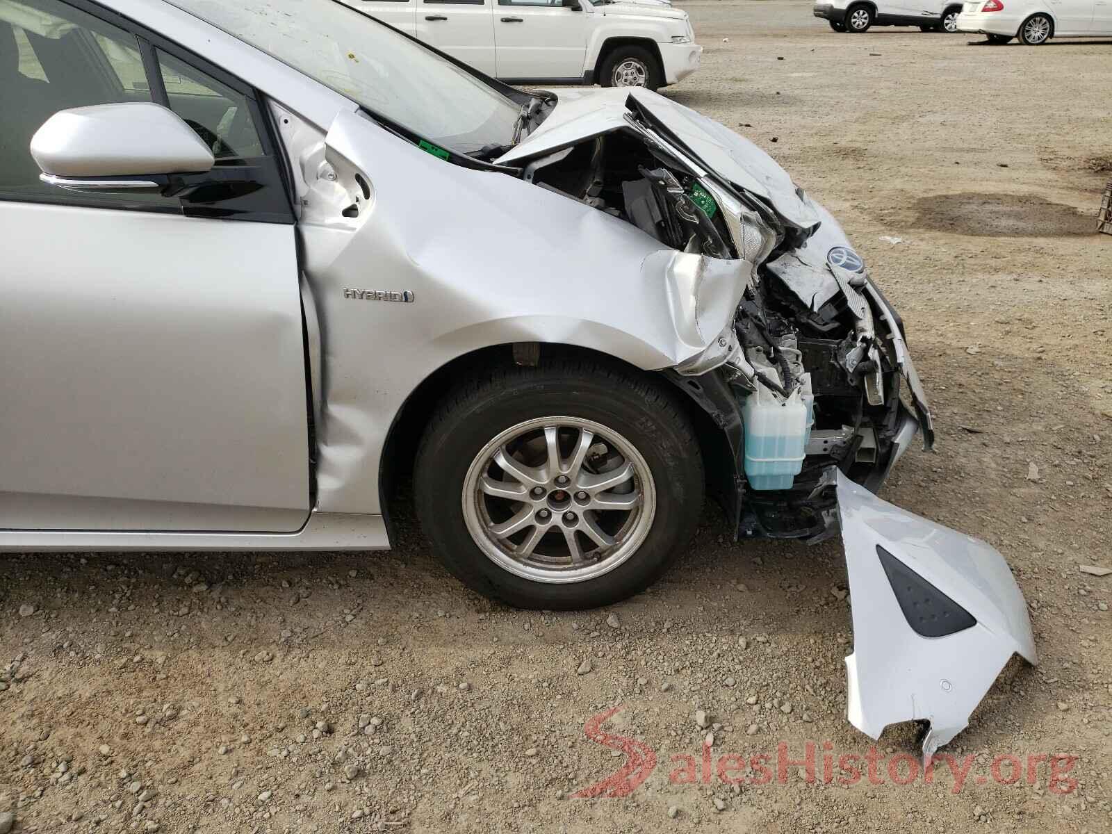 JTDKBRFU0J3589813 2018 TOYOTA PRIUS