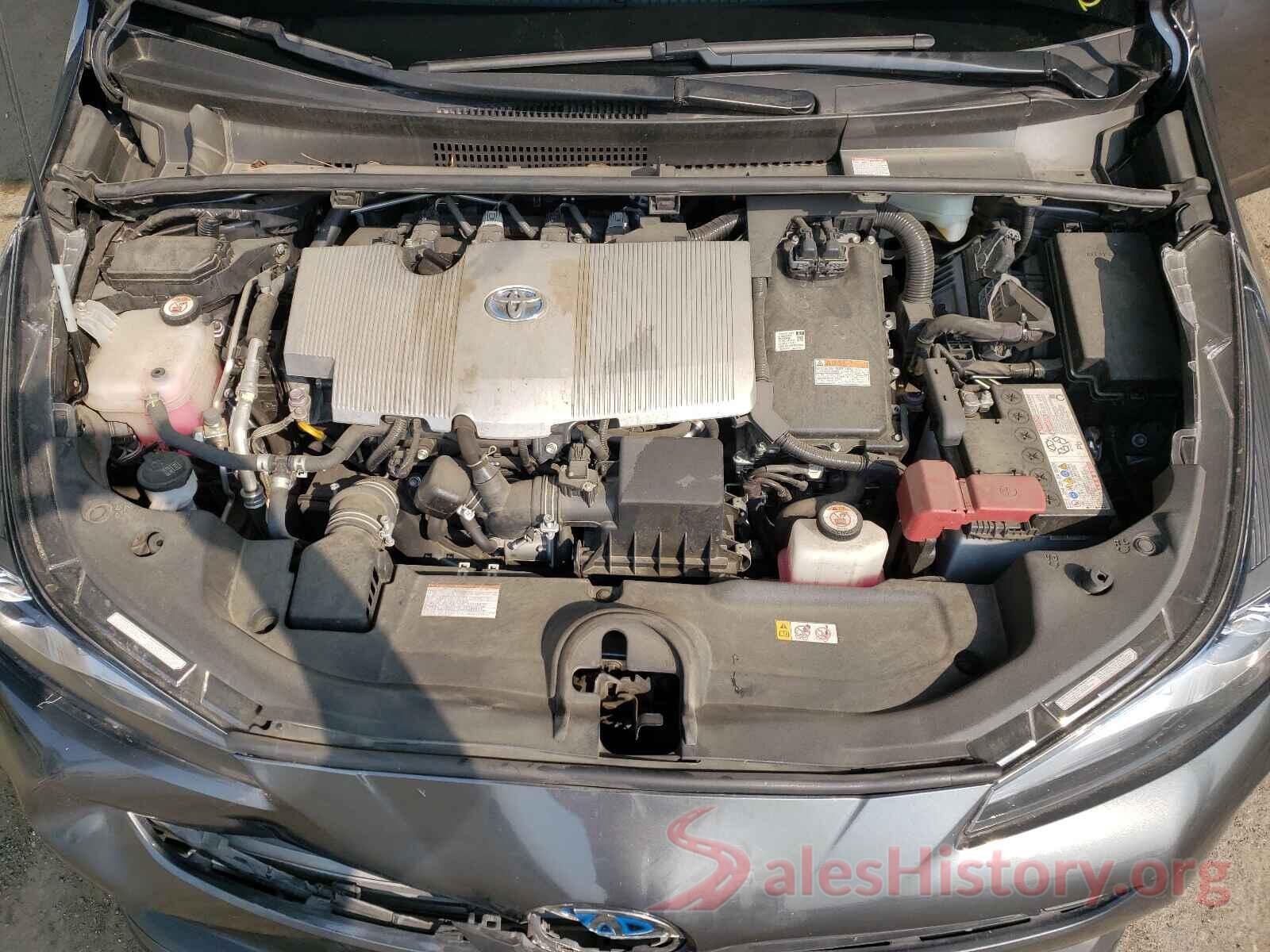 JTDKARFU5K3081860 2019 TOYOTA PRIUS