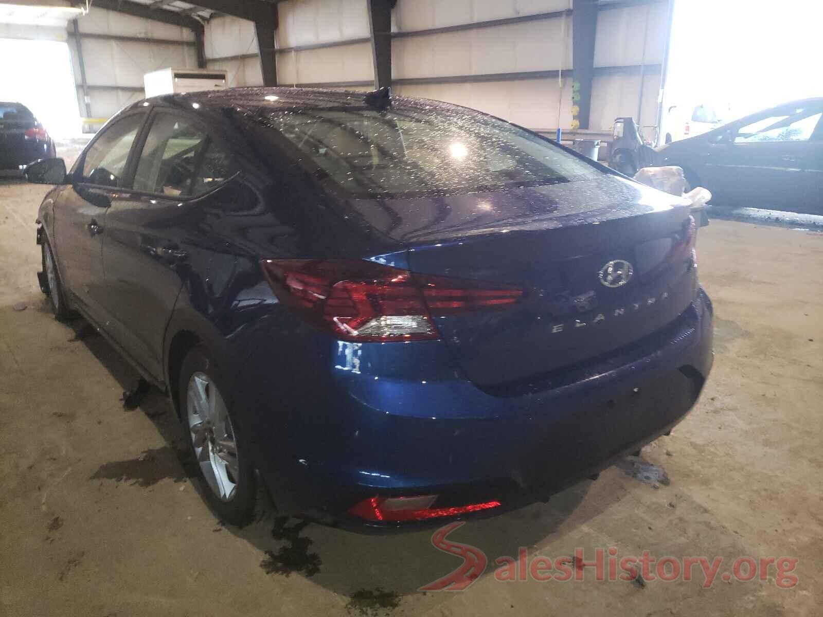 5NPD84LF4LH591734 2020 HYUNDAI ELANTRA