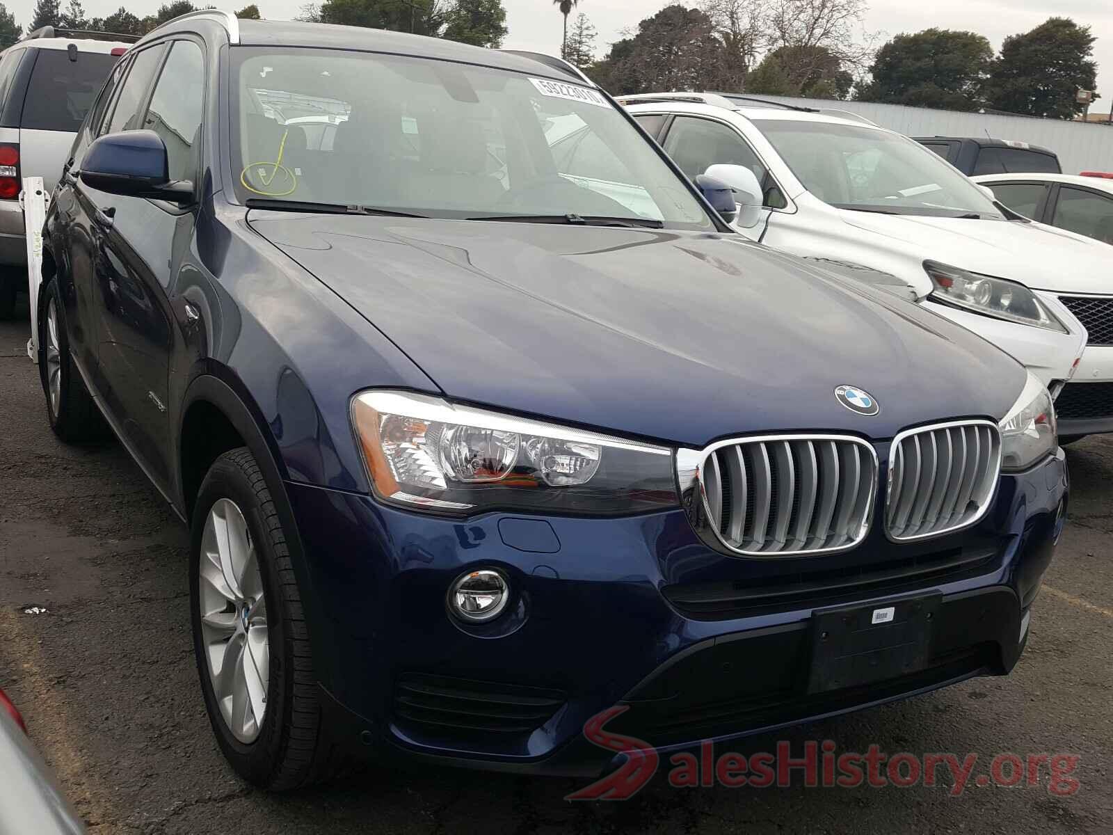 5UXWZ7C37H0X41819 2017 BMW X3