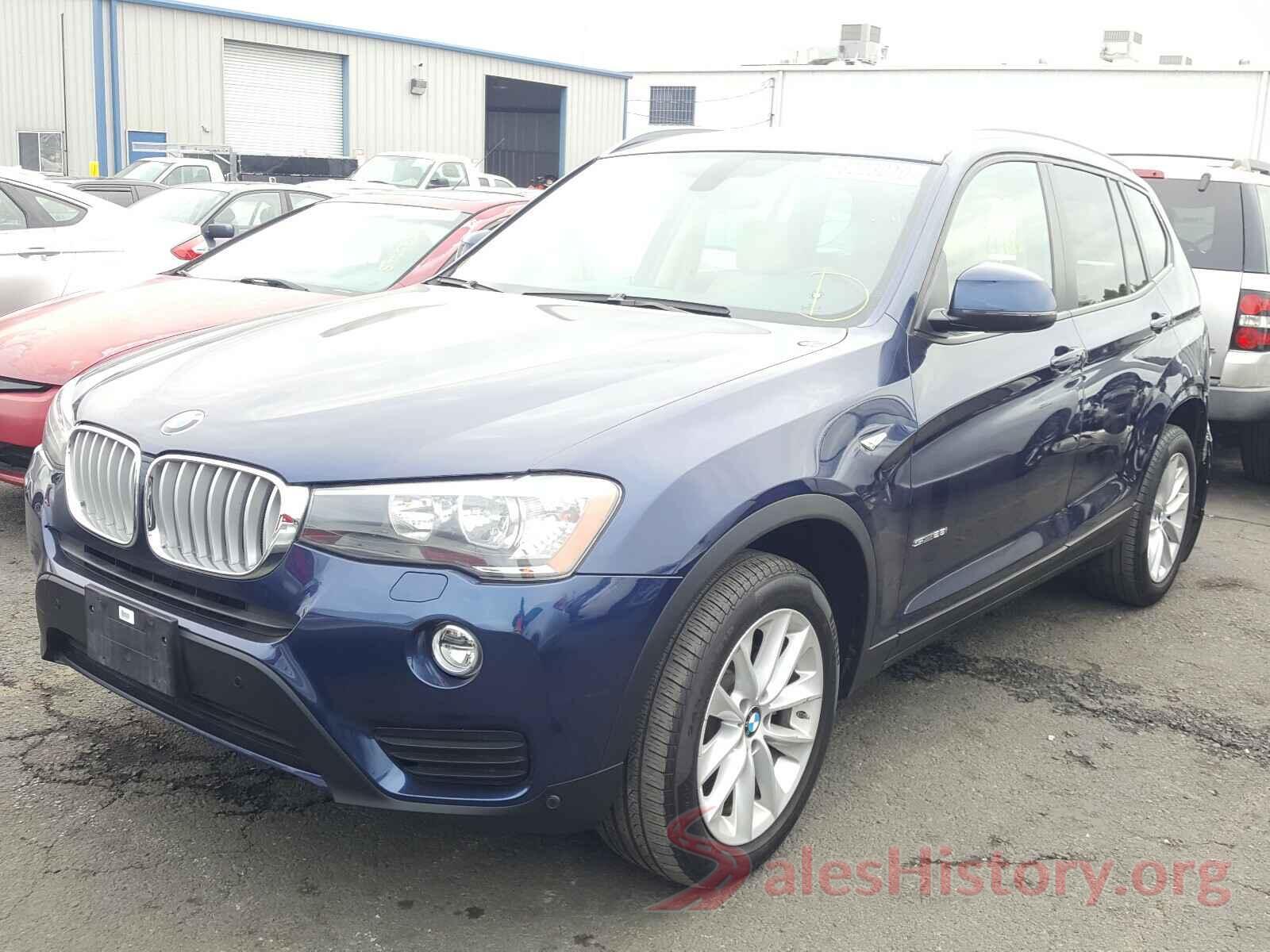 5UXWZ7C37H0X41819 2017 BMW X3