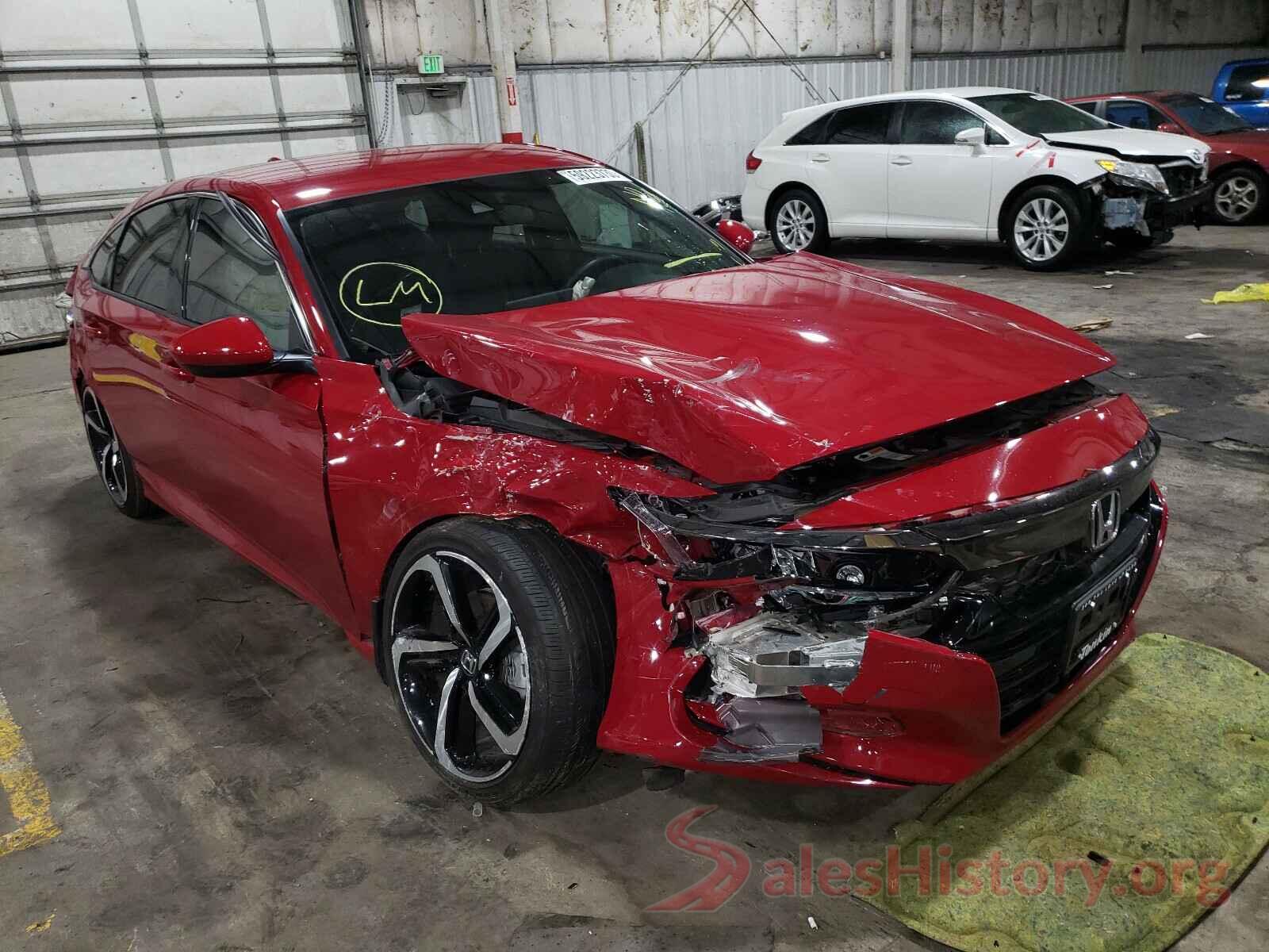 1HGCV1F30KA001573 2019 HONDA ACCORD