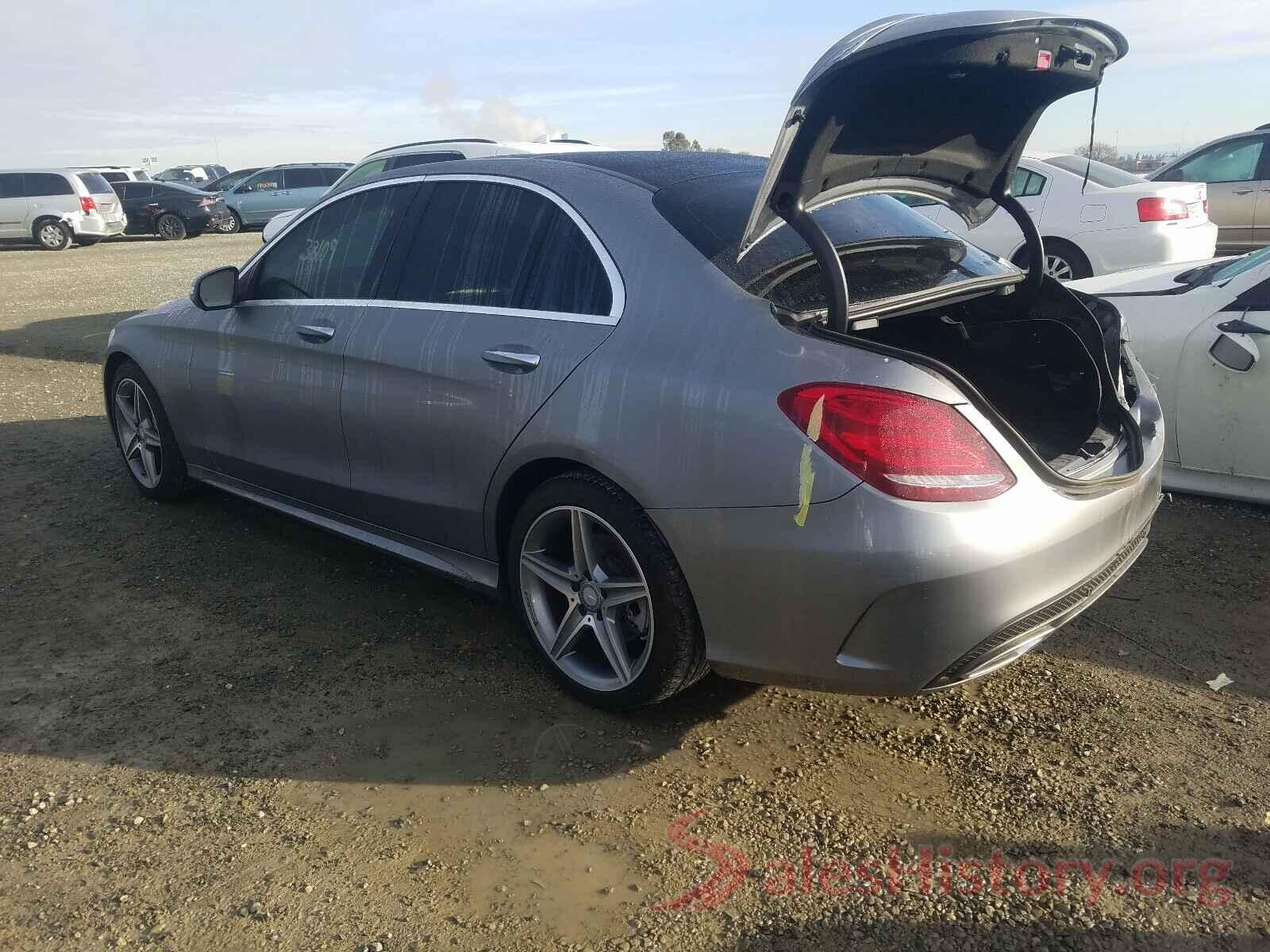 WDDWF4KB5GR127014 2016 MERCEDES-BENZ C CLASS