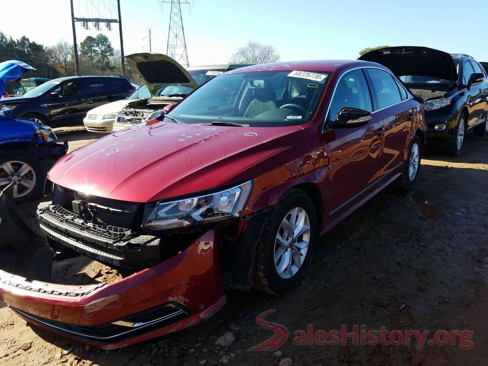 1VWAT7A38HC076165 2017 VOLKSWAGEN PASSAT