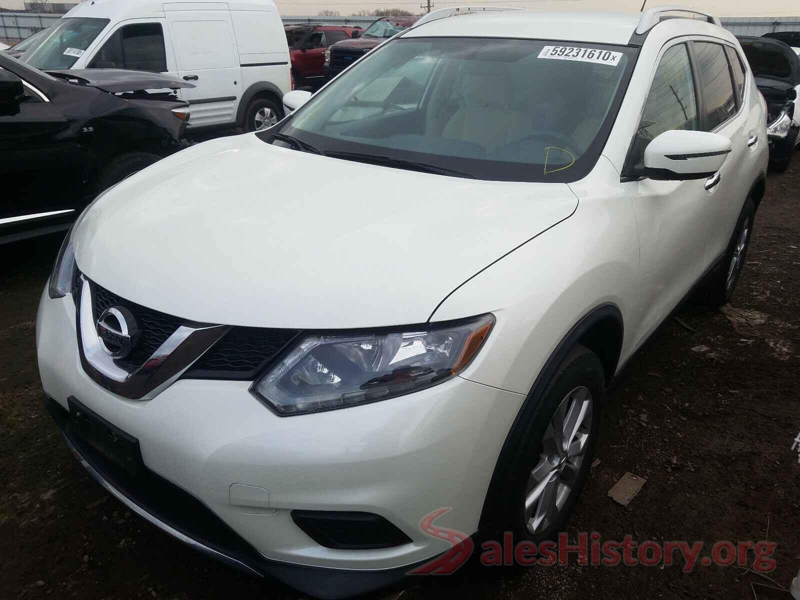 KNMAT2MV6GP686690 2016 NISSAN ROGUE