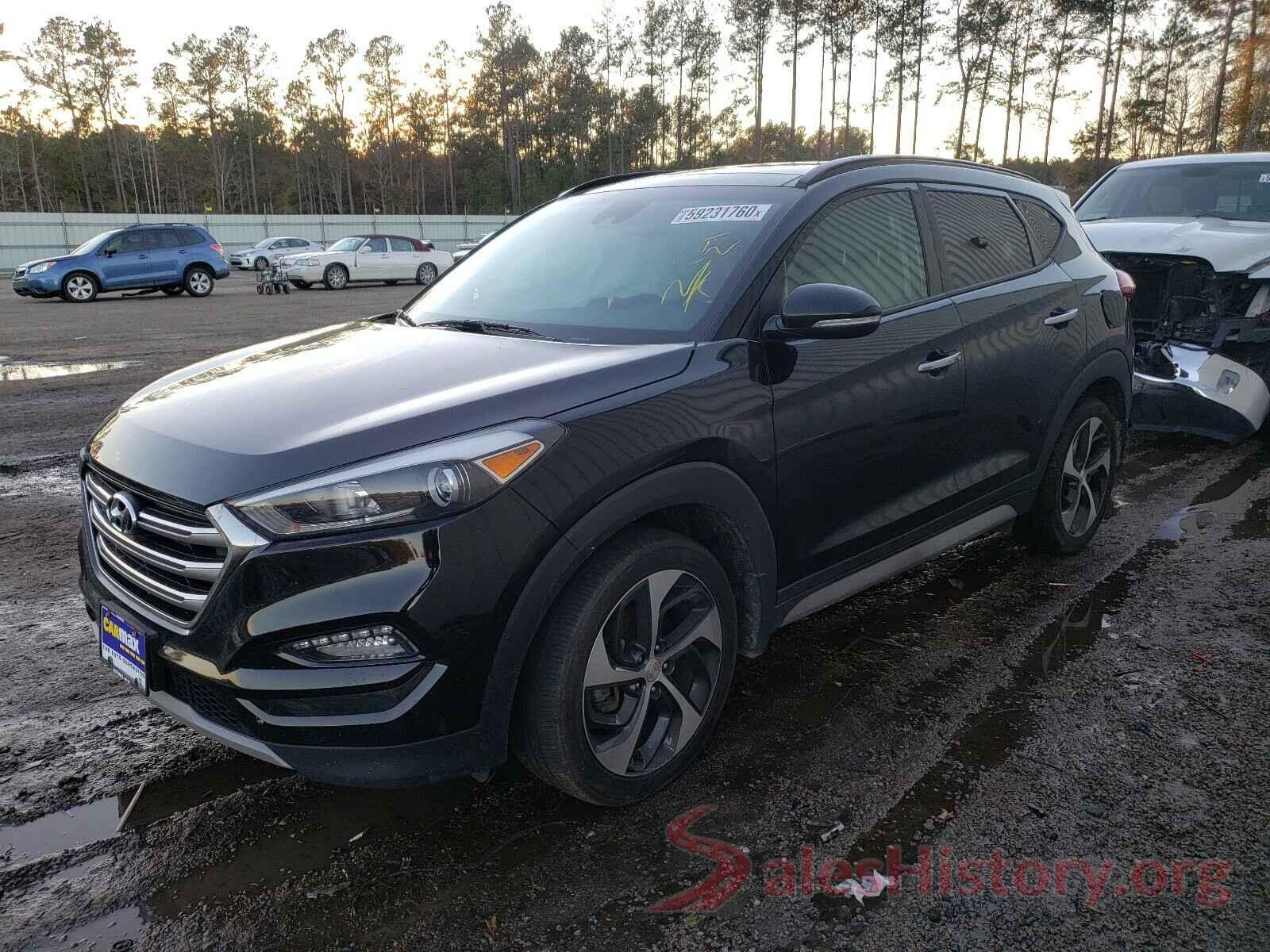 KM8J3CA29HU391548 2017 HYUNDAI TUCSON