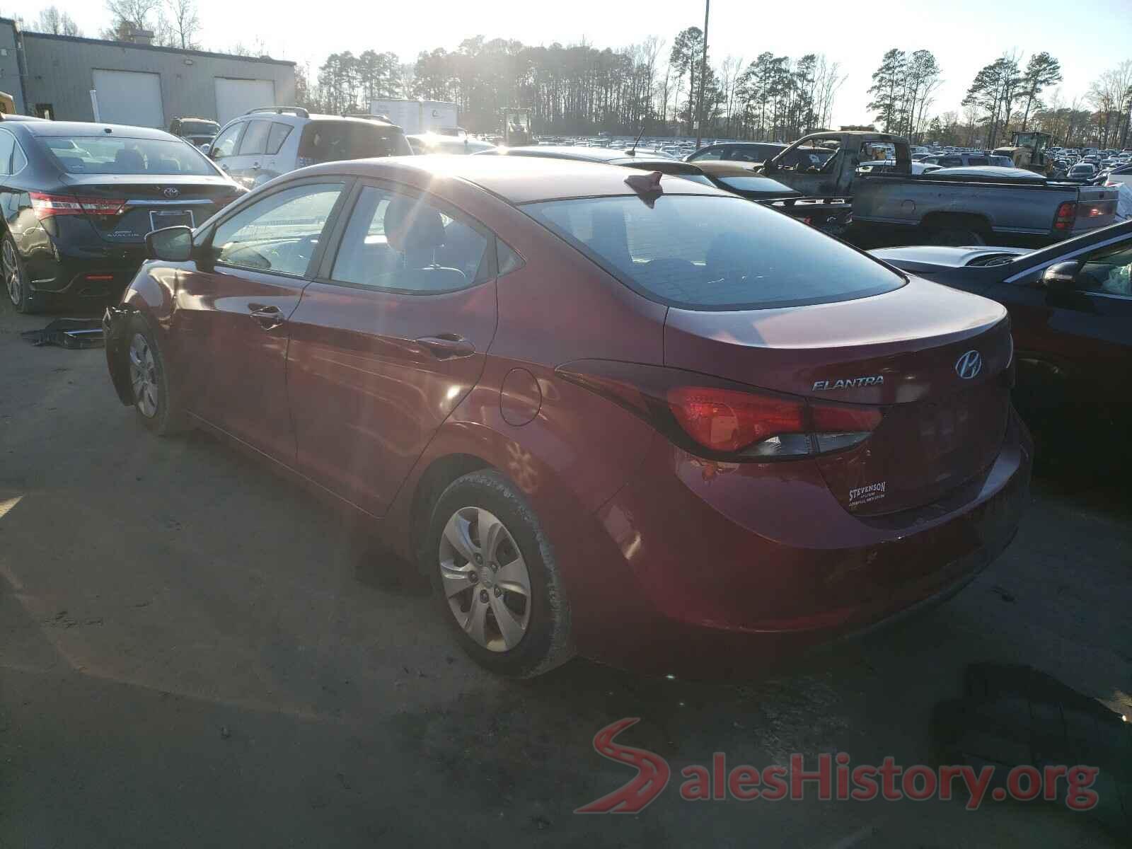 5NPDH4AE4GH734908 2016 HYUNDAI ELANTRA