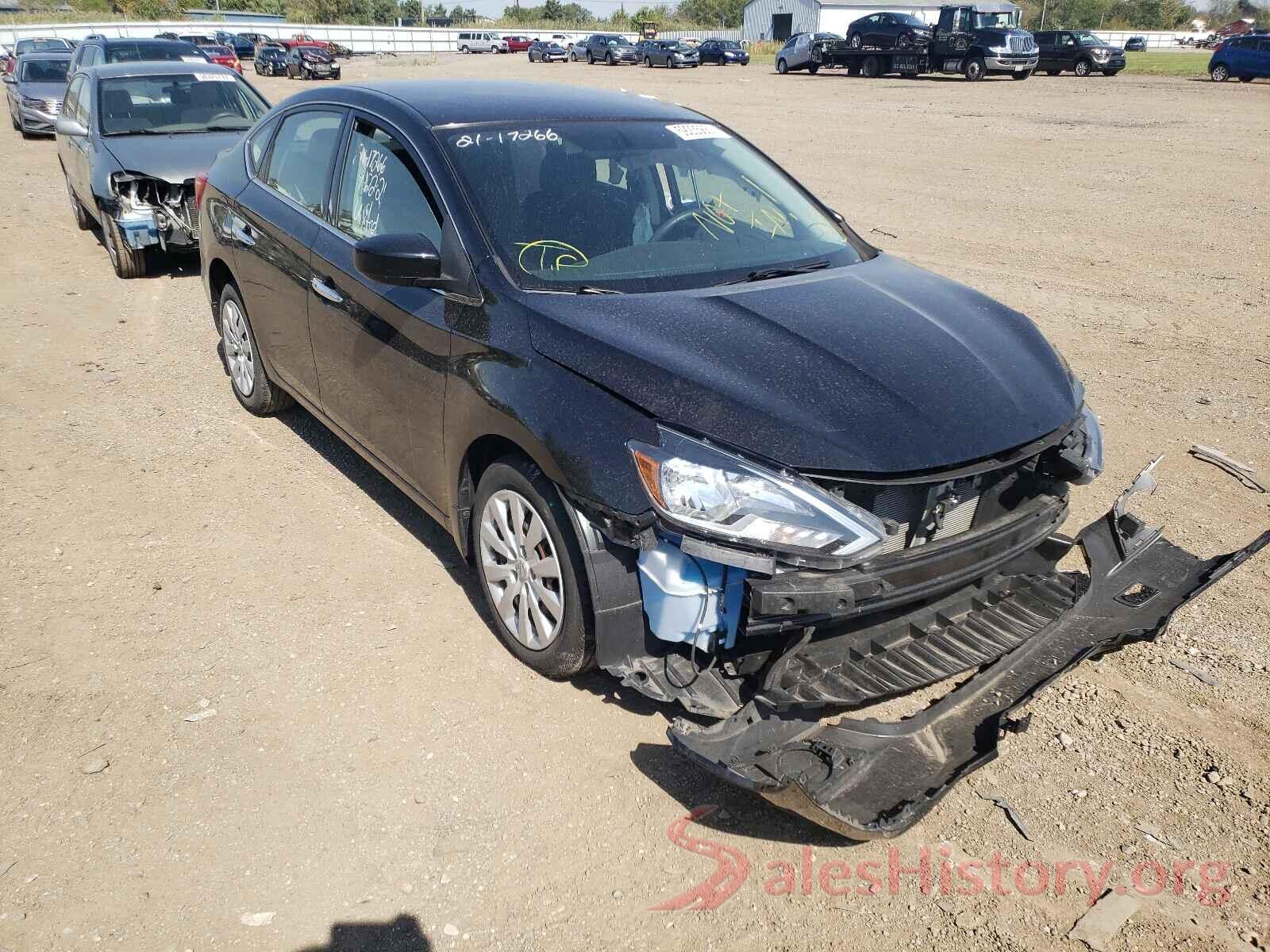 3N1AB7AP2HL707010 2017 NISSAN SENTRA