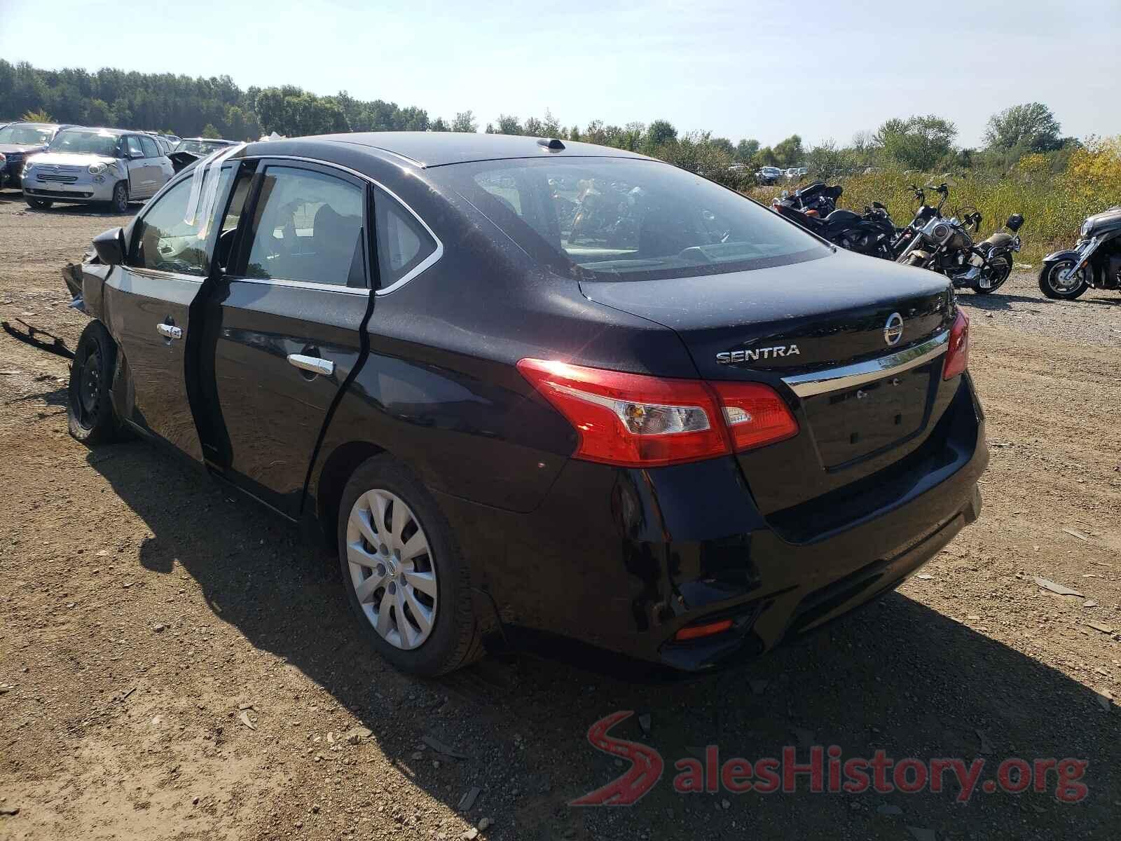 3N1AB7AP2HL707010 2017 NISSAN SENTRA