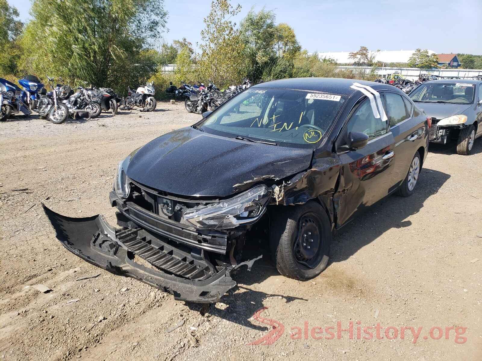 3N1AB7AP2HL707010 2017 NISSAN SENTRA