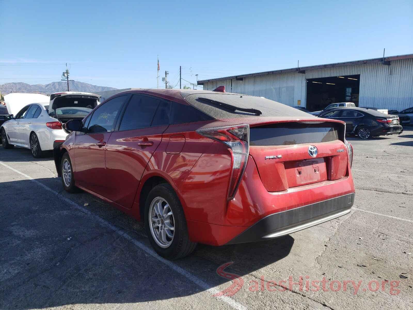 JTDKBRFU9G3530901 2016 TOYOTA PRIUS